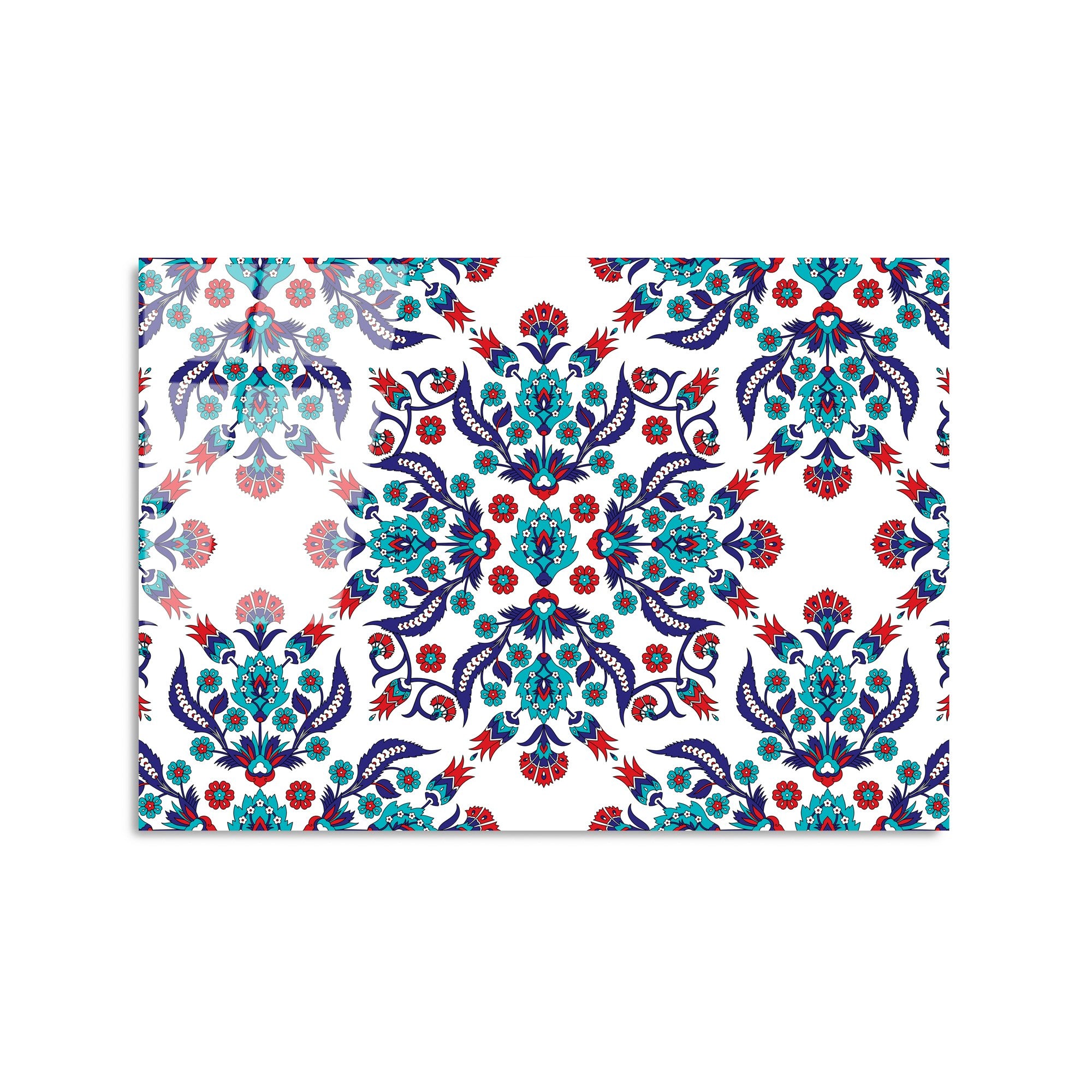 Quadro Decorativo em Vidro Temperado UV-477, 50 x 70 cm, Multicolor, 4 mm