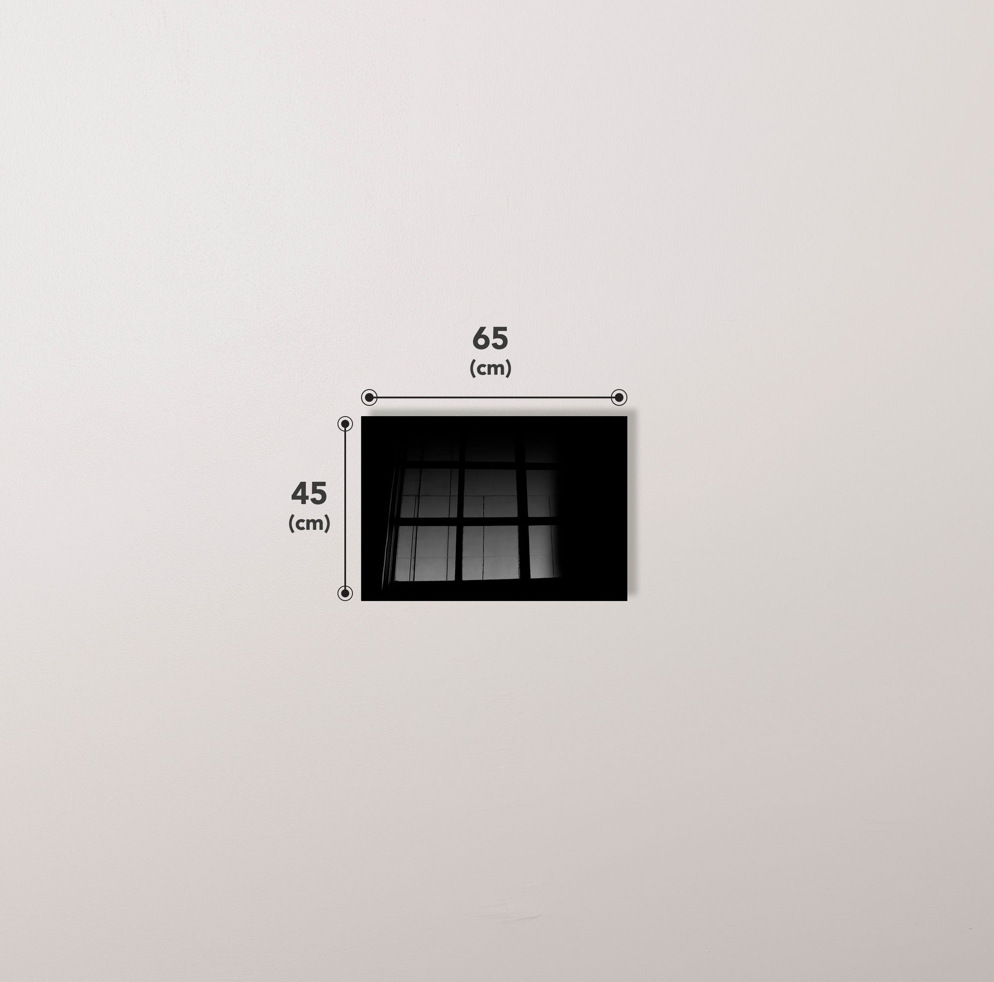 Quadro Decorativo em Vidro Temperado UV-582, 45 x 65 cm, Multicolor, 4 mm, 3 kg