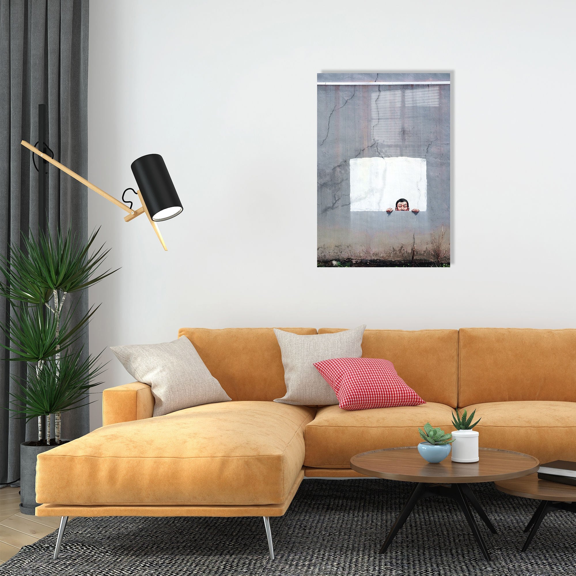 Quadro Decorativo em Vidro Temperado 70x100 cm (4 mm) Multicolor – UV-634