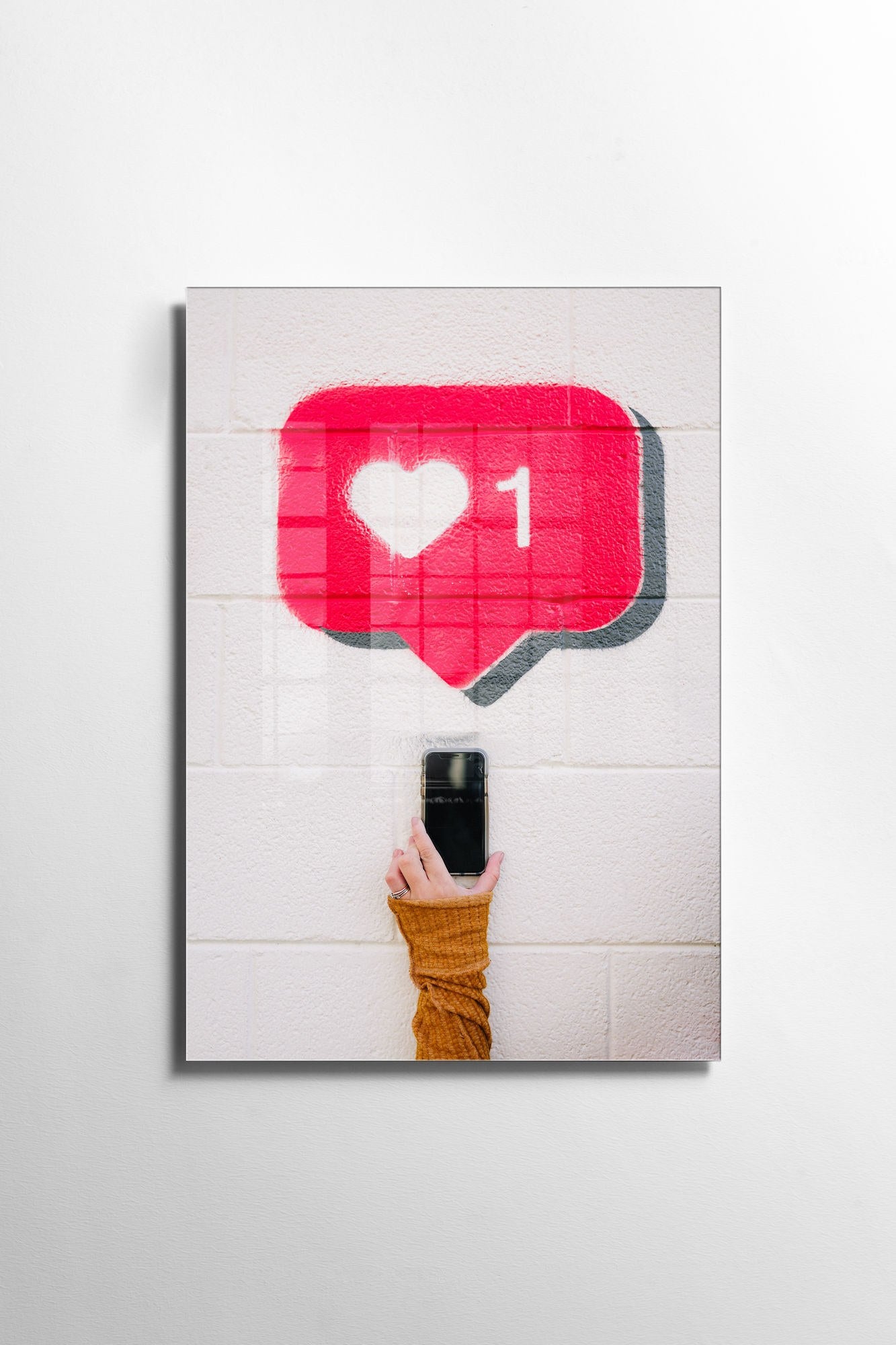 Quadro Decorativo em Vidro Temperado Multicolor 70 x 100 cm (4 mm) - UV-635