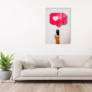 Quadro Decorativo em Vidro Temperado UV-610, Multicolor, 50 x 70 cm (4 mm)