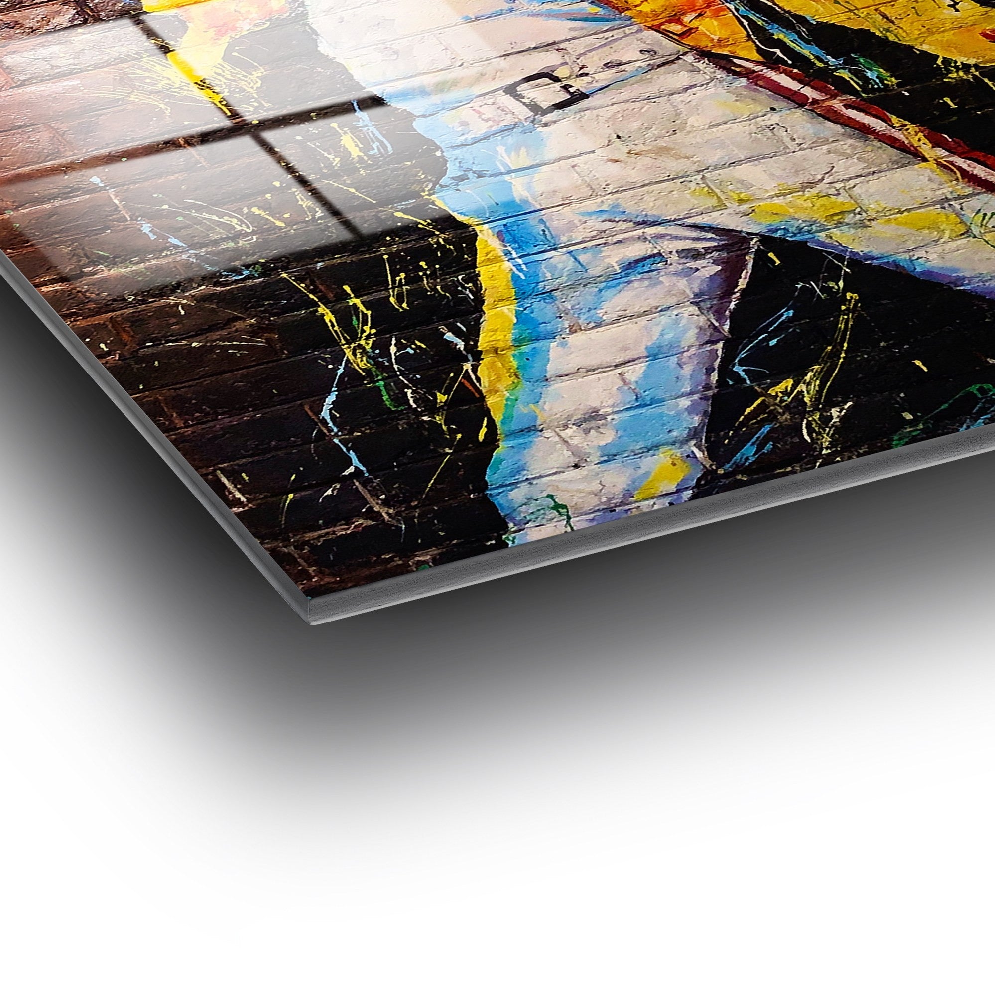 Quadro Decorativo em Vidro 100% Temperado UV-616, Multicolor, 50 x 70 cm, 4 mm