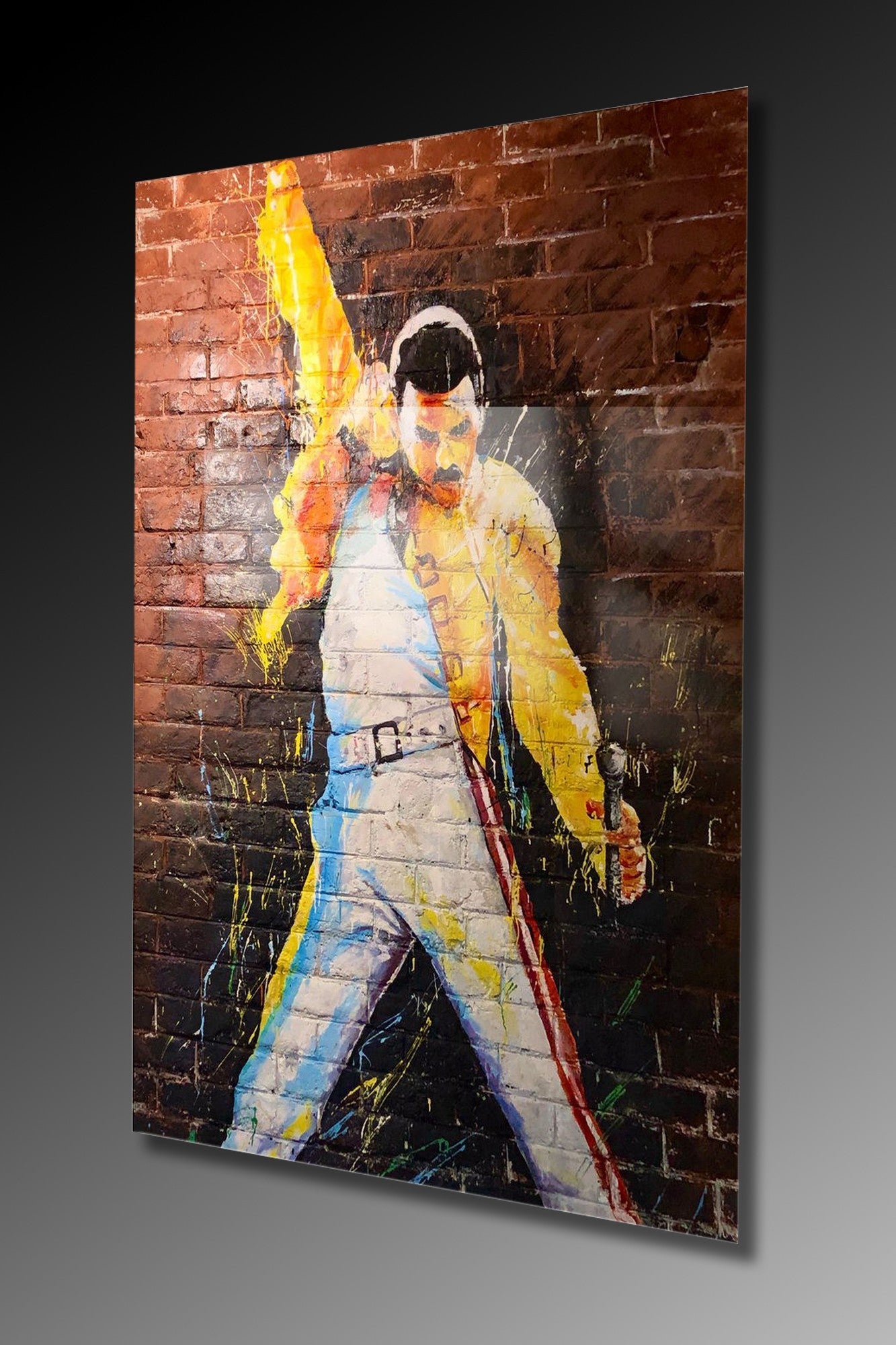 Quadro Decorativo em Vidro 100% Temperado UV-616, Multicolor, 50 x 70 cm, 4 mm