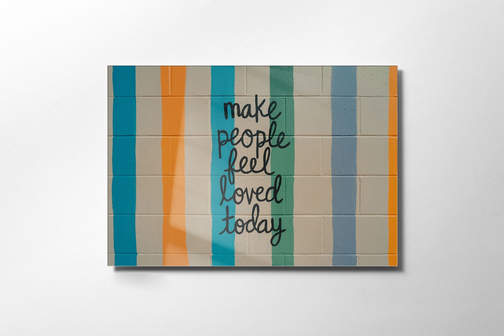 Quadro Decorativo em Vidro Temperado UV-571 (30 x 45 cm), Multicolor, 4 mm