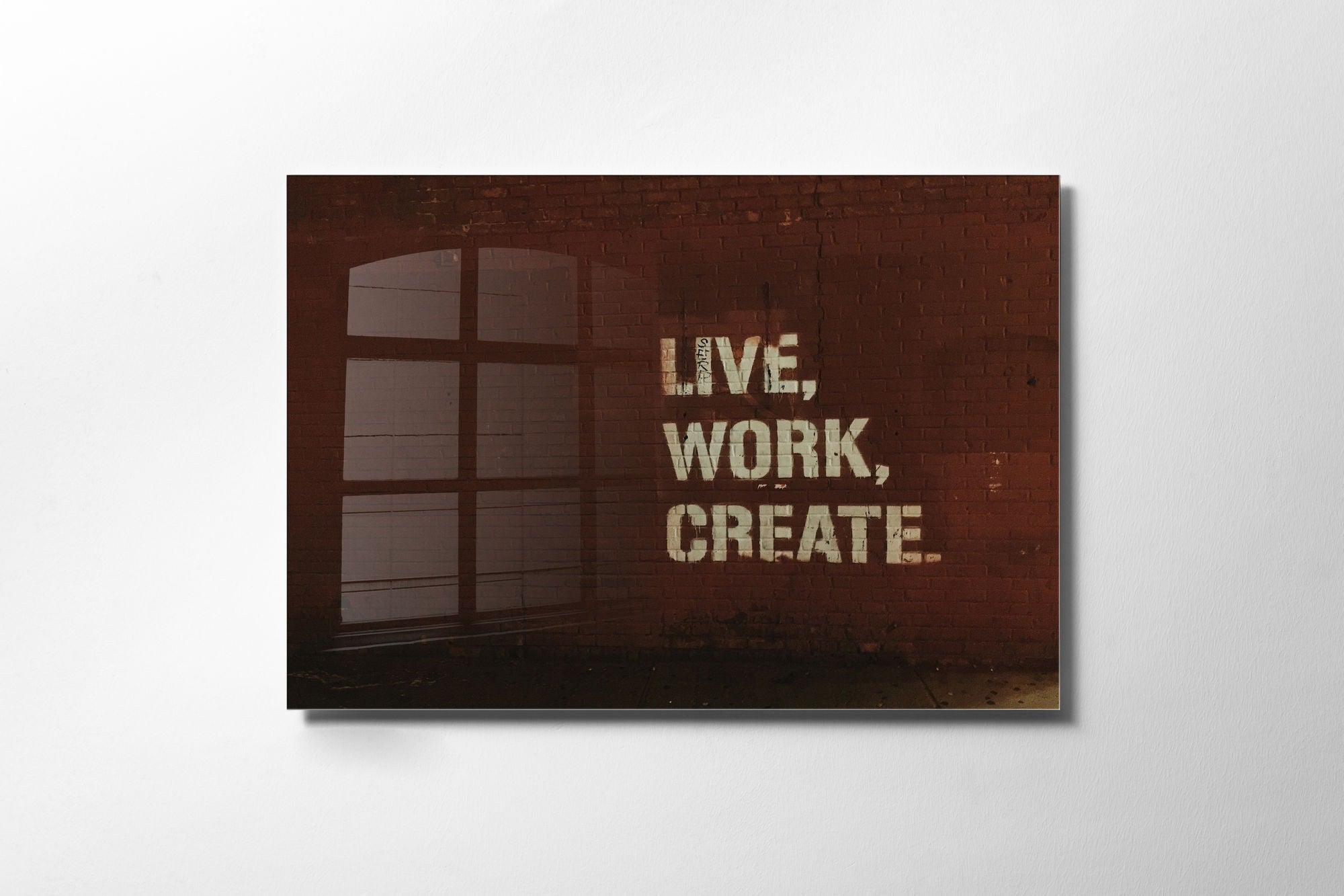 Quadro Decorativo em Vidro Temperado 50x70 cm Multicolor | UV-623 (4 mm)