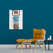 Quadro Decorativo em Vidro Temperado UV-624, 50x70 cm, Multicolor, 4 mm