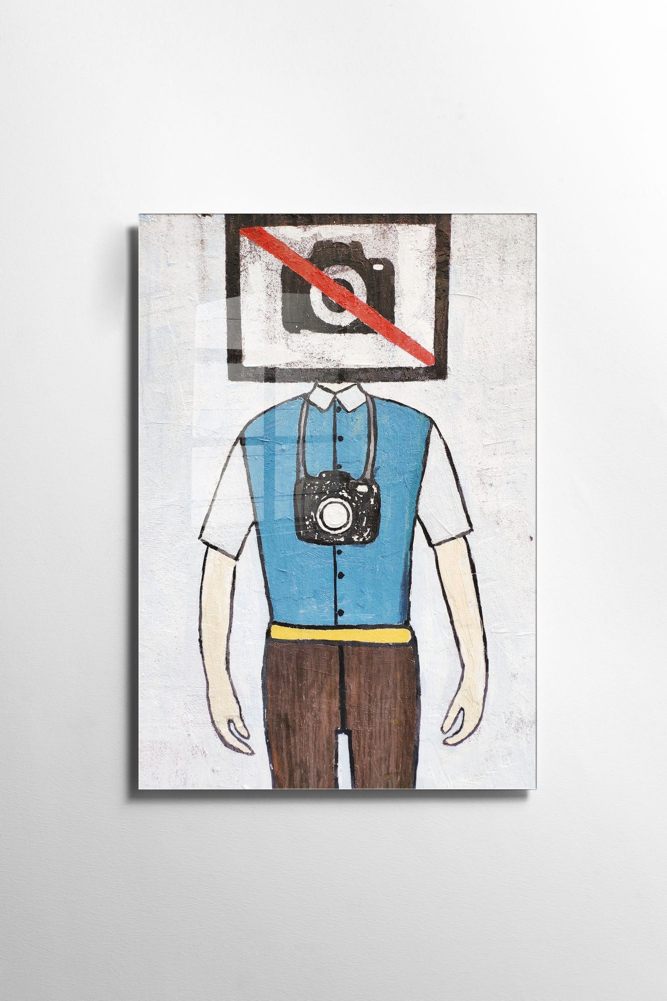 Quadro Decorativo em Vidro Temperado UV-574 — 30 x 45 cm, Multicolor, 4 mm