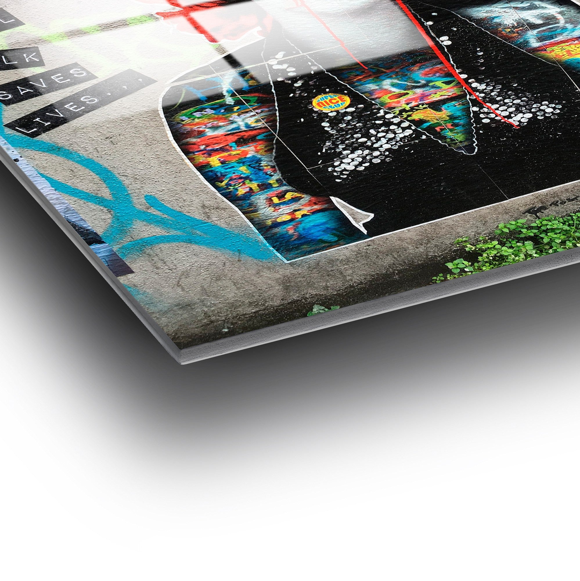 Quadro Decorativo em Vidro Temperado 4 mm, 70 x 100 cm, Multicolor – UV-652