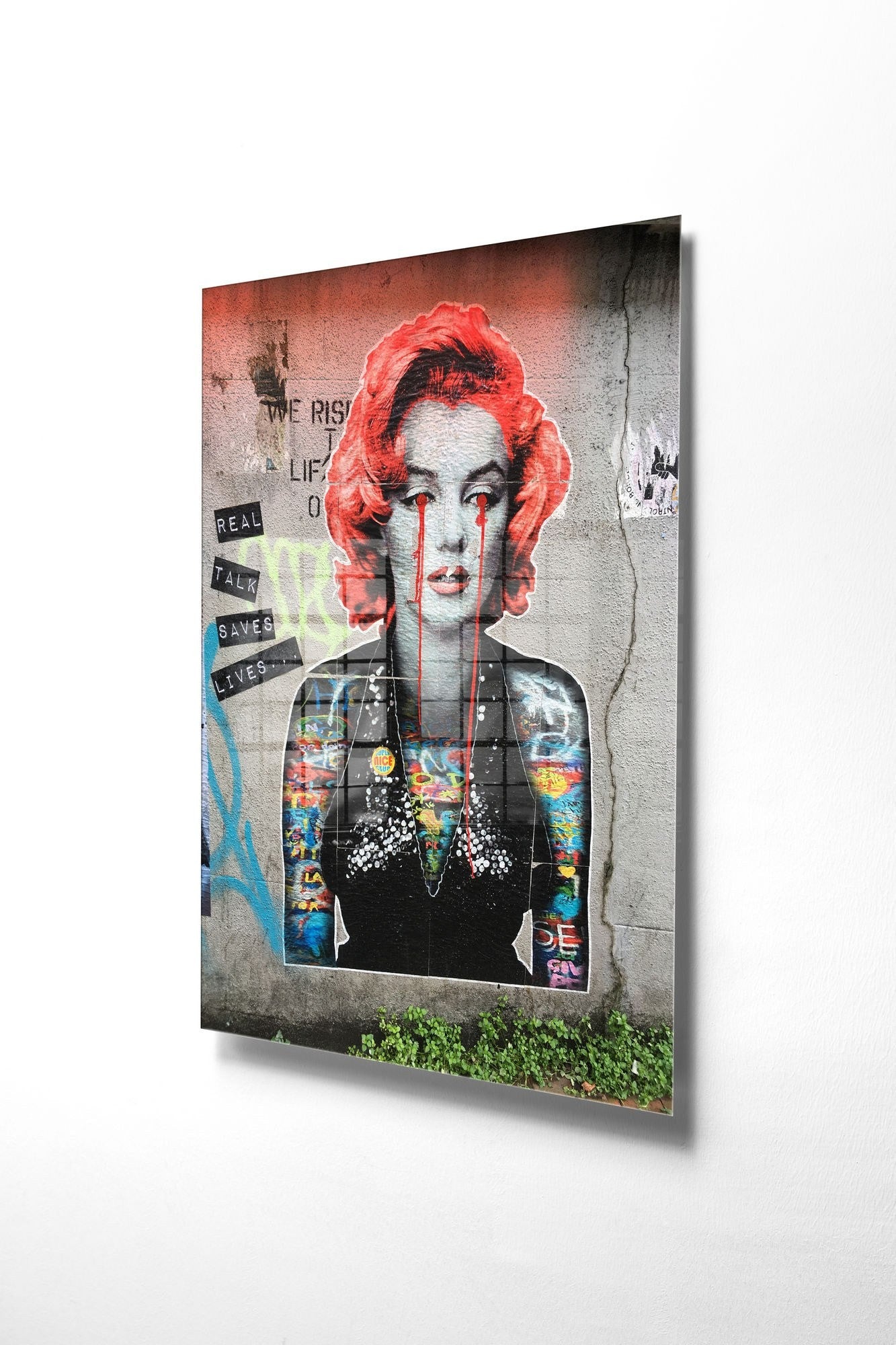 Quadro Decorativo em Vidro Temperado UV-627 (50 x 70 cm) – Multicolor, 4 mm