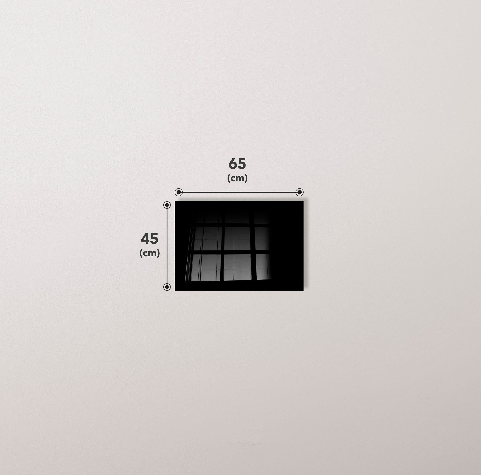 Quadro Decorativo em Vidro Temperado 4 mm Multicolor 45 x 65 cm | UV-664 (Ref. 123BZM1694)