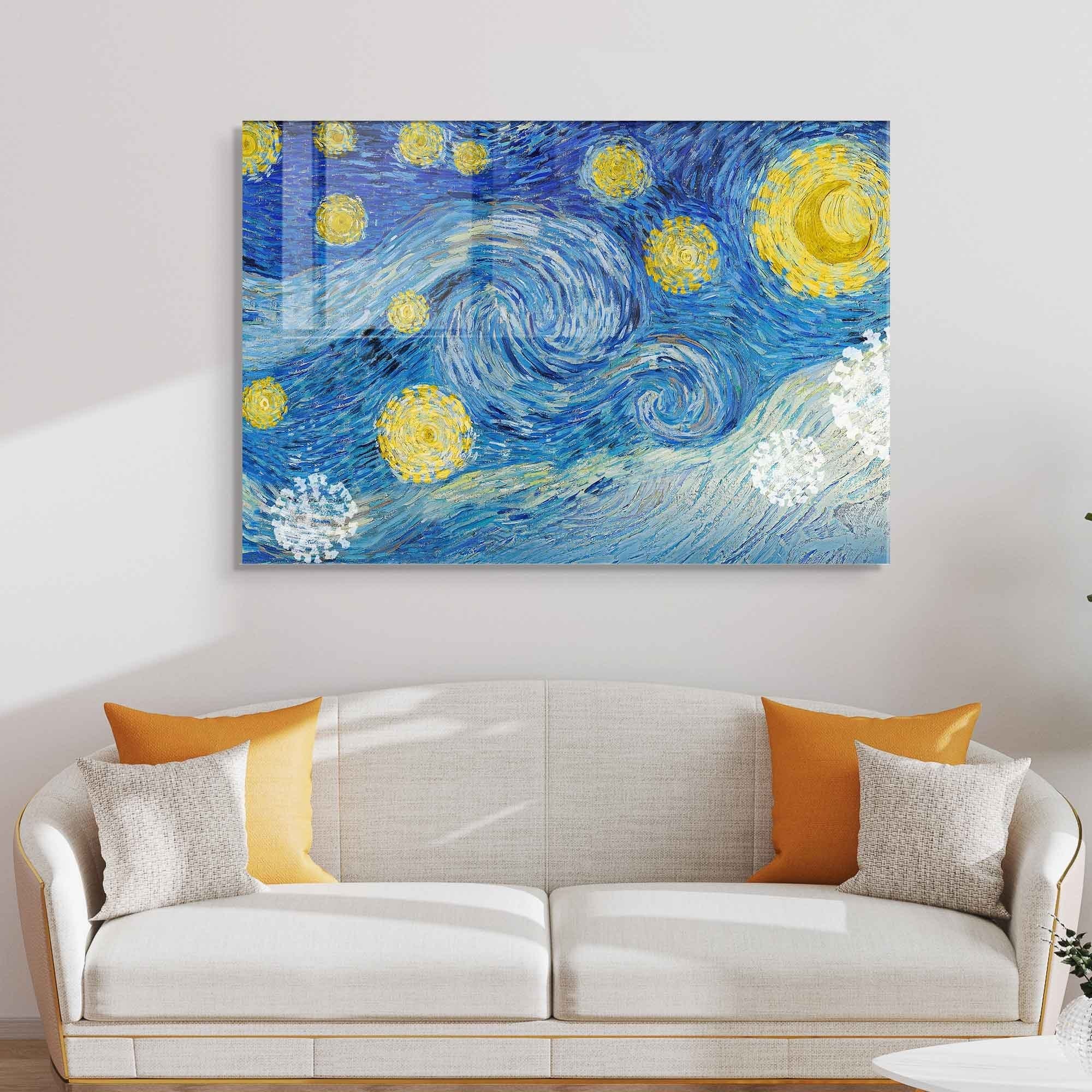 Quadro Decorativo em 100% Vidro Temperado UV-662, Multicolor, 45 x 65 cm (4 mm)