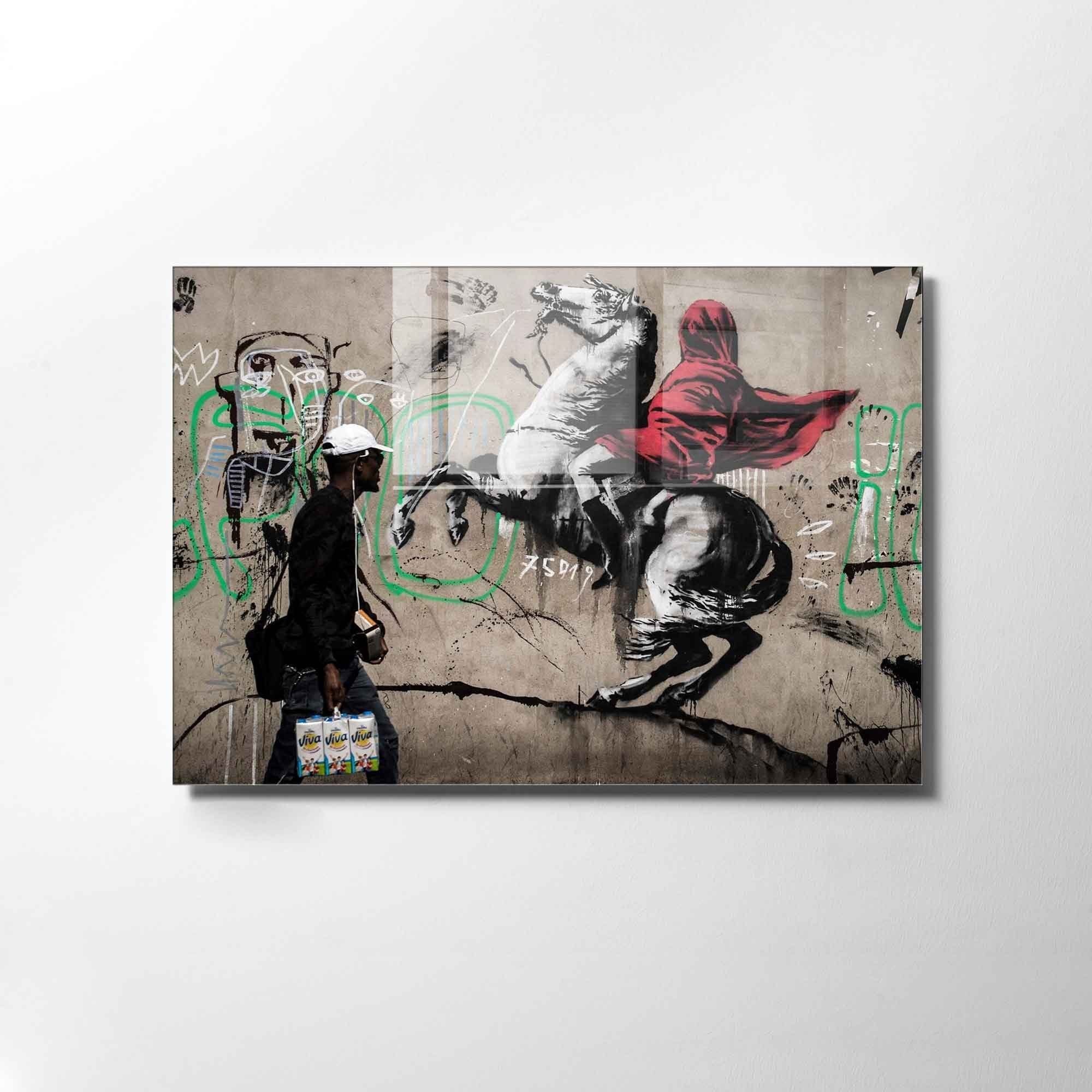 Quadro Decorativo em Vidro Temperado (4 mm) UV-683, Multicolor, 70 x 100 cm