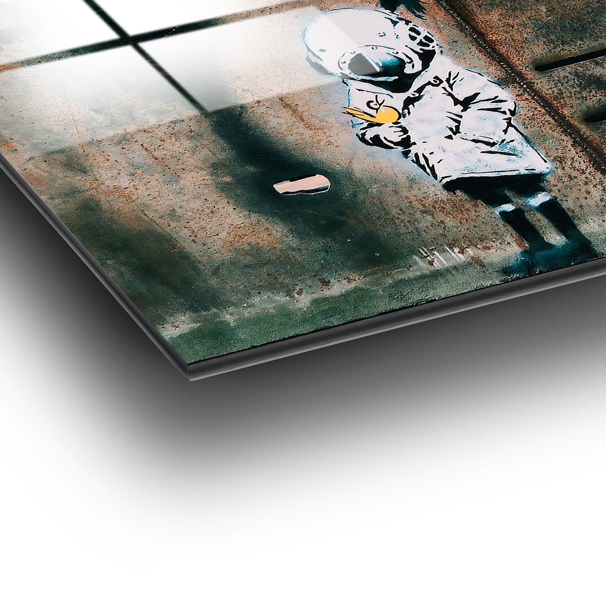 Quadro Decorativo em Vidro Temperado UV-666, 45 x 65 cm, Multicolor, 4 mm