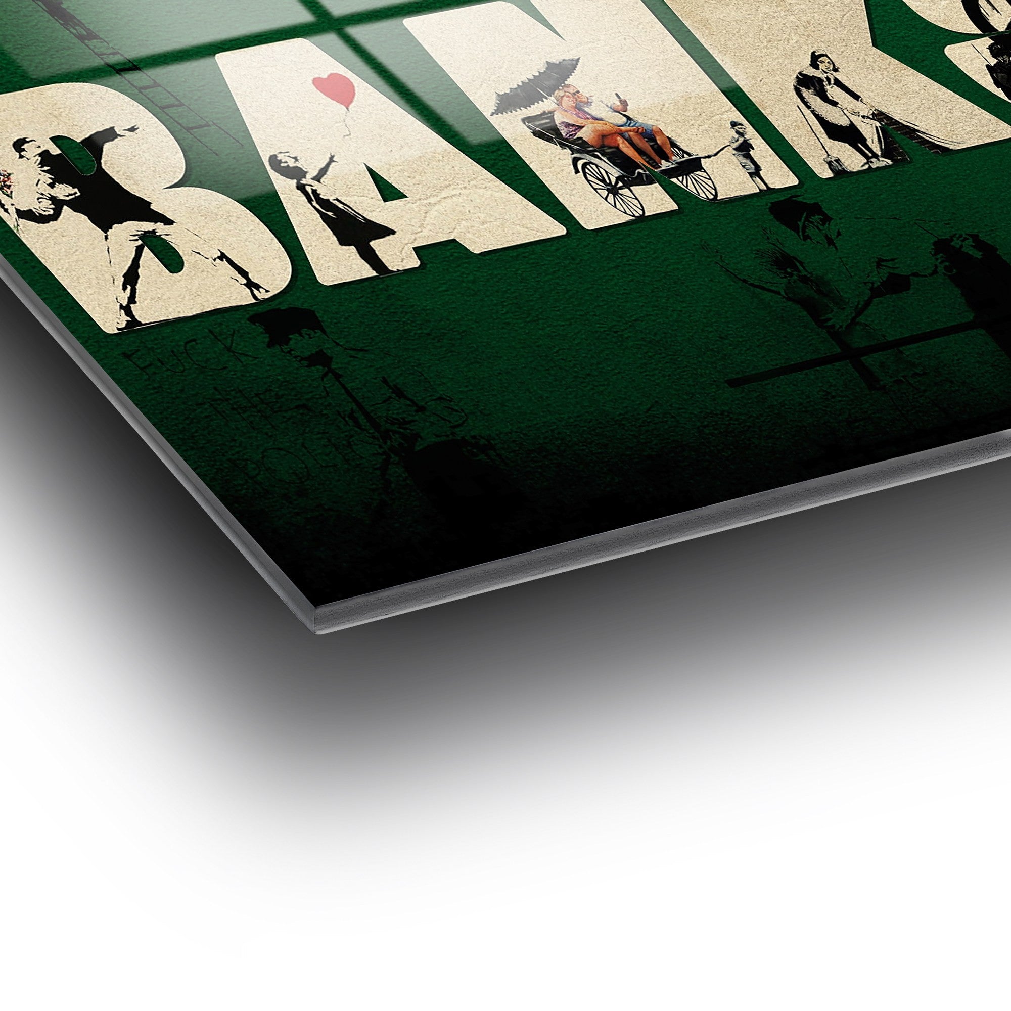 Quadro Decorativo em 100% Vidro Temperado Multicolor 70 x 100 cm (4 mm) — UV-685