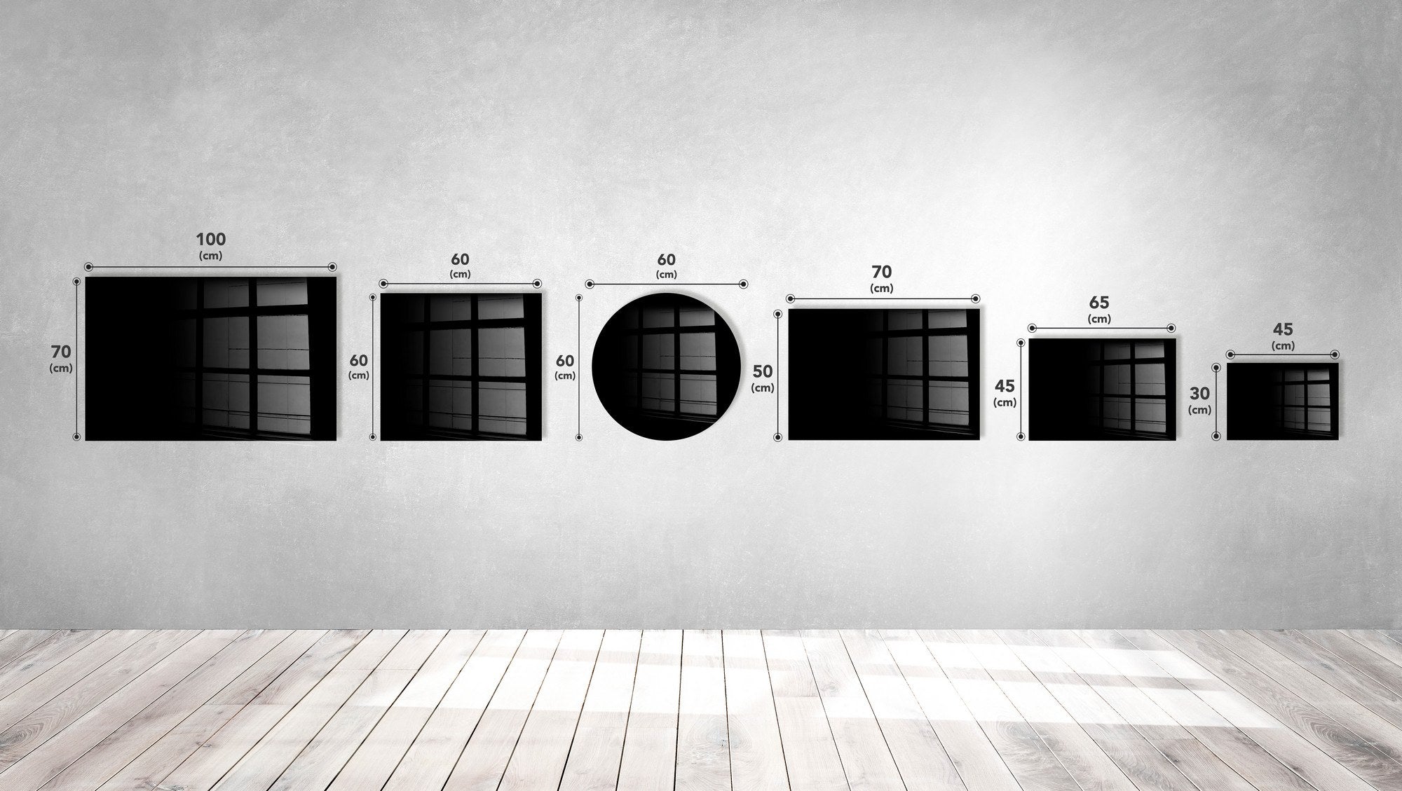 Quadro Decorativo em Vidro Temperado UV-703, 45 x 65 cm, 4 mm, Multicolorido (100% Vidro Temperado)