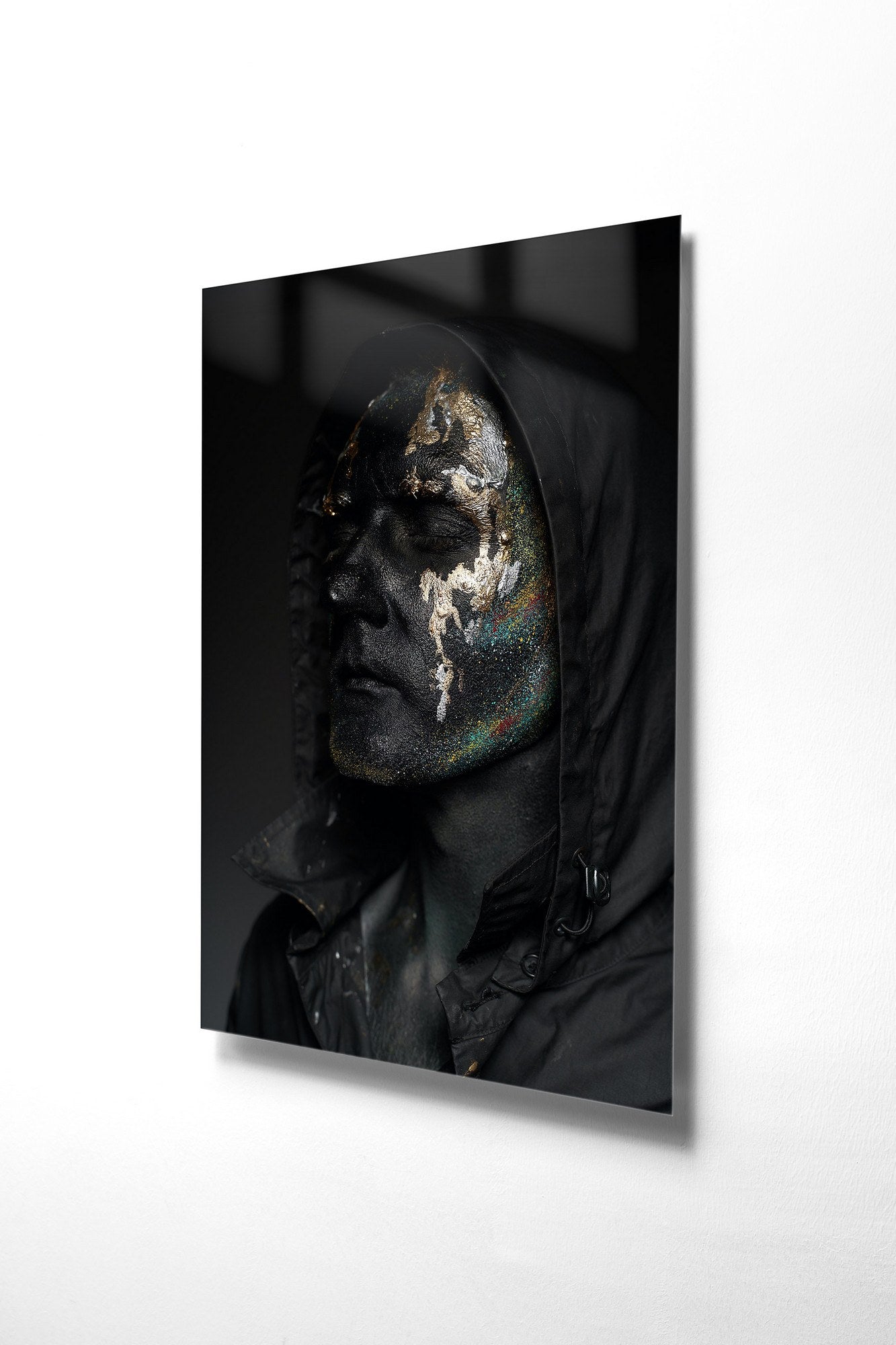 Quadro Decorativo em Vidro Temperado UV-519 50 x 70 cm Multicolorido (4 mm)