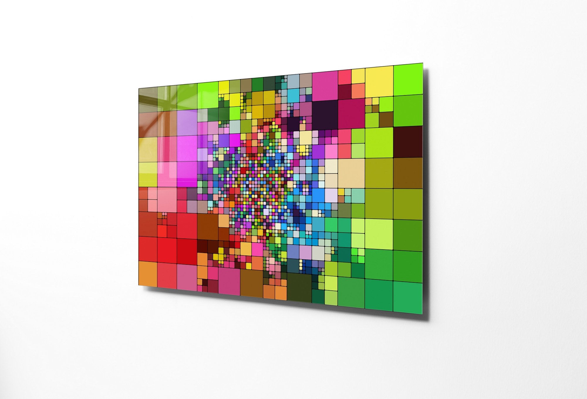 Quadro Decorativo em Vidro Temperado UV-691, Multicolorido, 30 x 45 cm, 4 mm