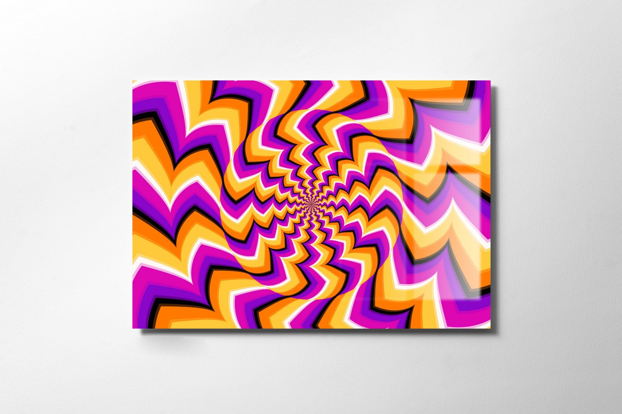 Quadro Decorativo em Vidro Temperado UV-543 70x100 cm - Multicolor