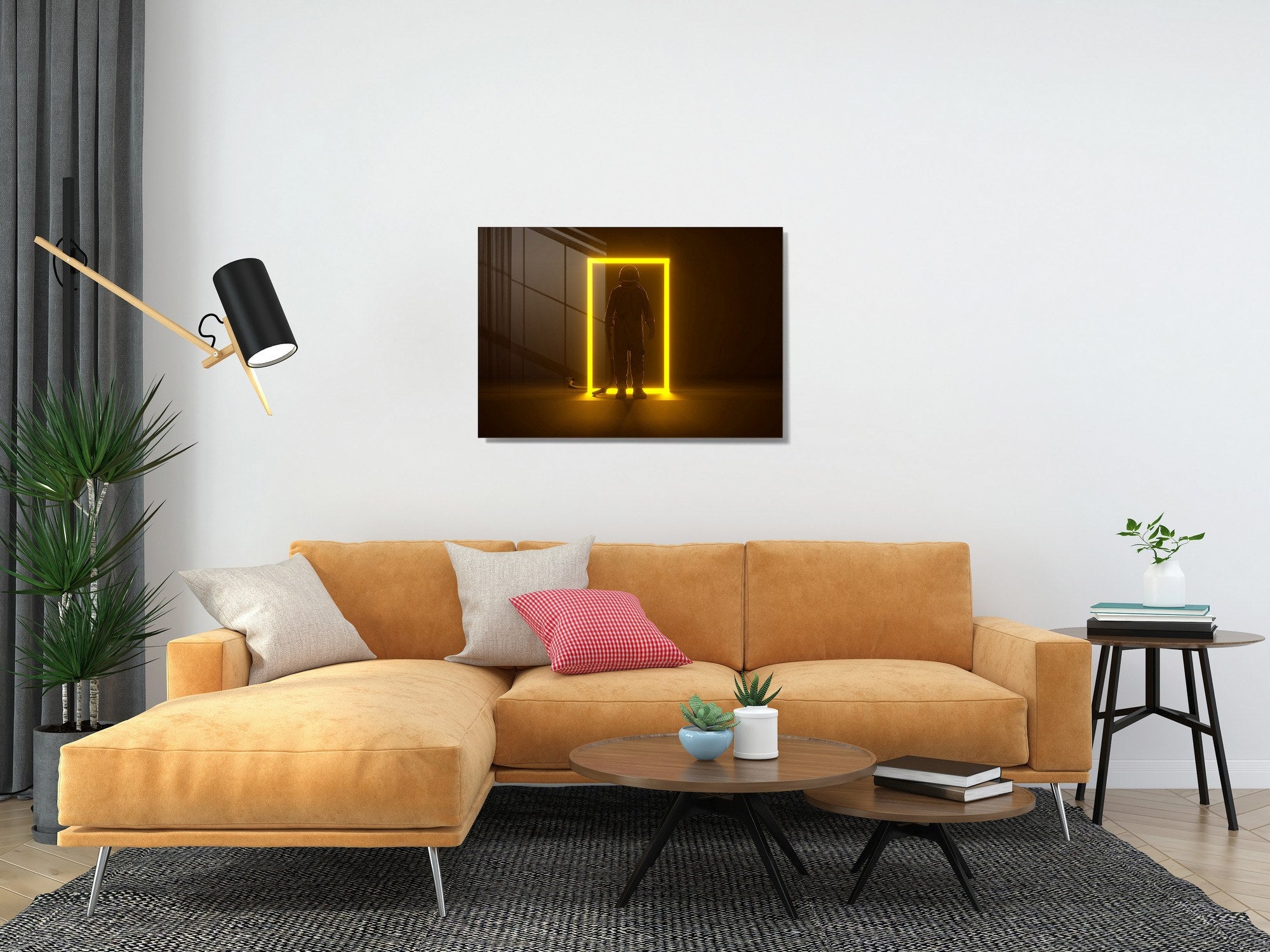 Quadro Decorativo em Vidro Temperado UV-523 50x70 cm, Multicolor – 100% Vidro 4 mm