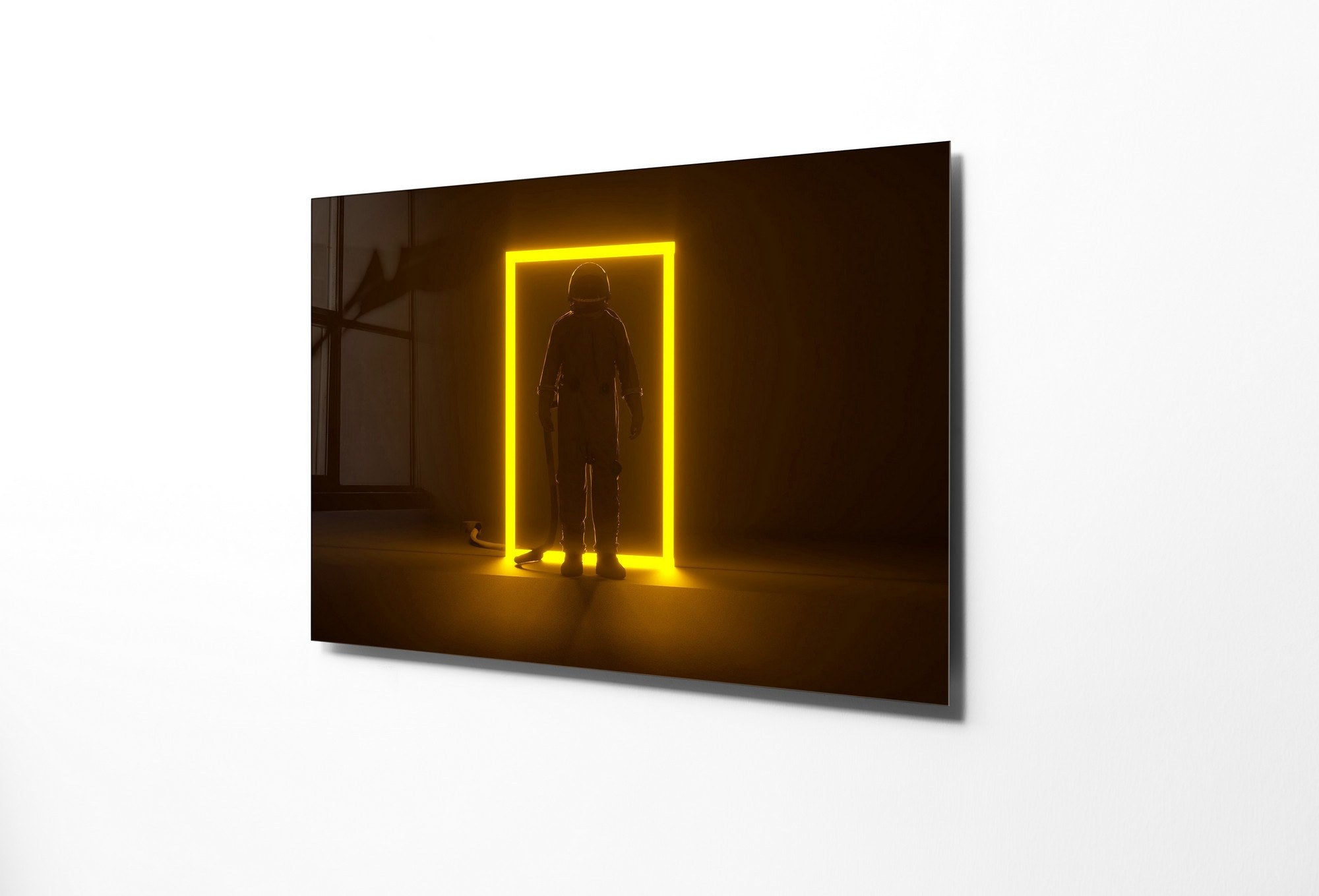 Quadro Decorativo em Vidro Temperado UV-693 - 30 x 45 cm - Multicolor - 4 mm