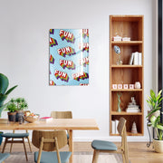 Quadro Decorativo em Vidro 100% Temperado UV-546, Multicolor, 70 x 100 cm, 4 mm