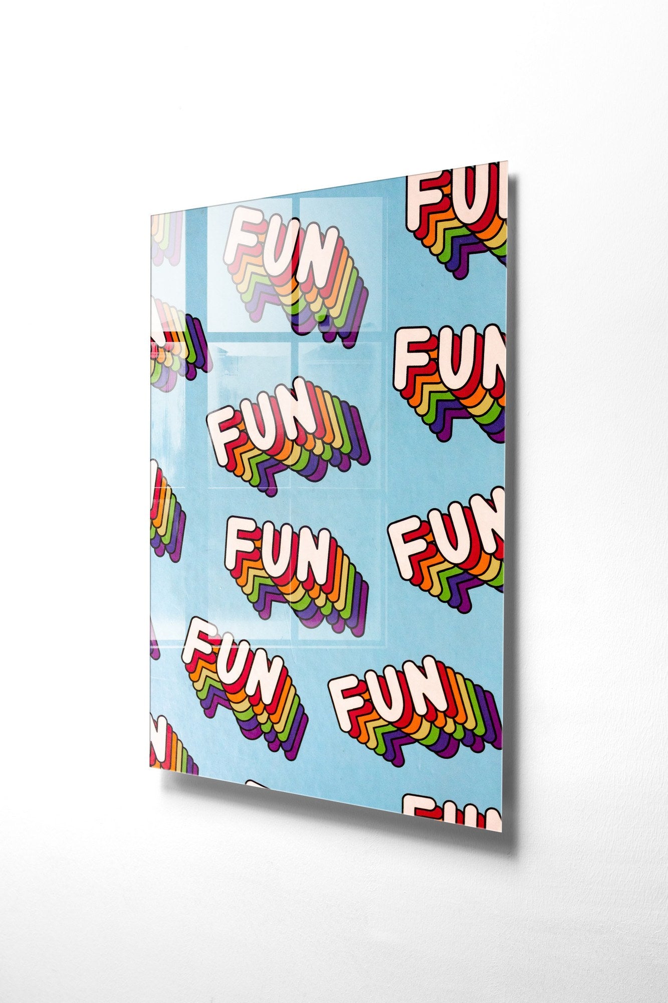 Quadro Decorativo em Vidro Temperado UV-695 – Multicolor, 30x45 cm, 4 mm