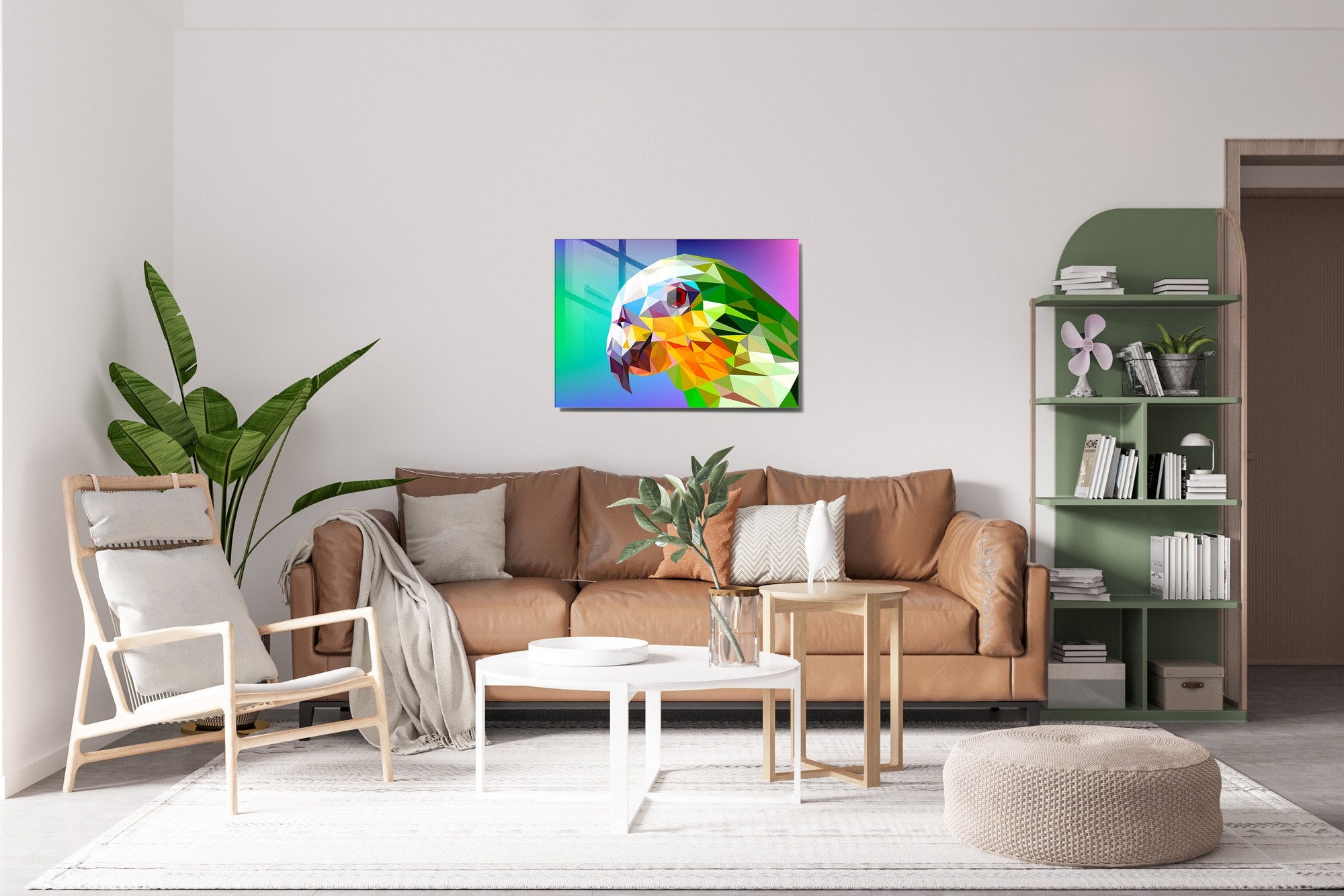 Quadro Decorativo 100% Vidro Temperado UV-547, 70 x 100 cm, 4 mm – Multicolor