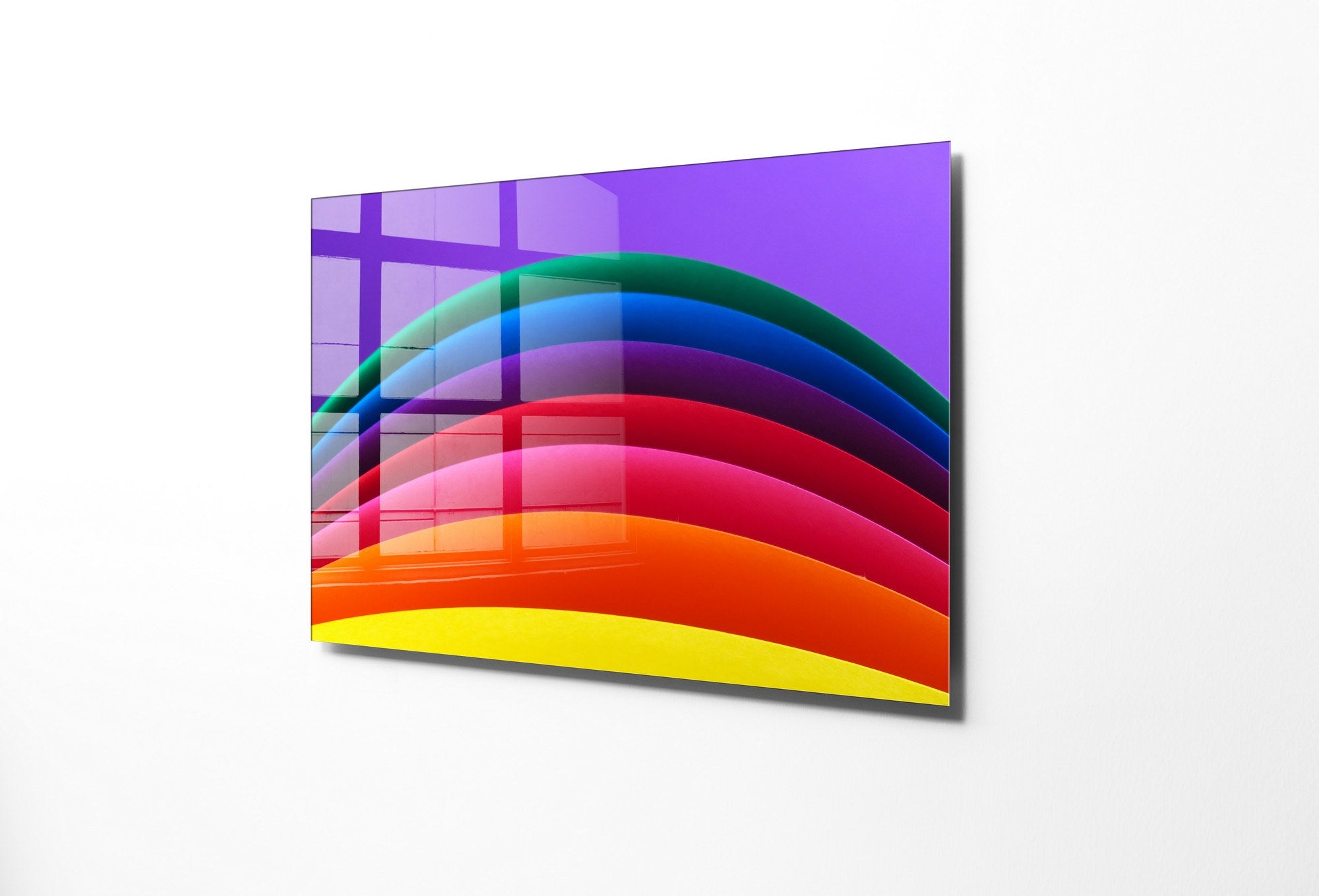 Quadro Decorativo em Vidro Temperado Multicolor UV-548 (70 x 100 cm, 4 mm)