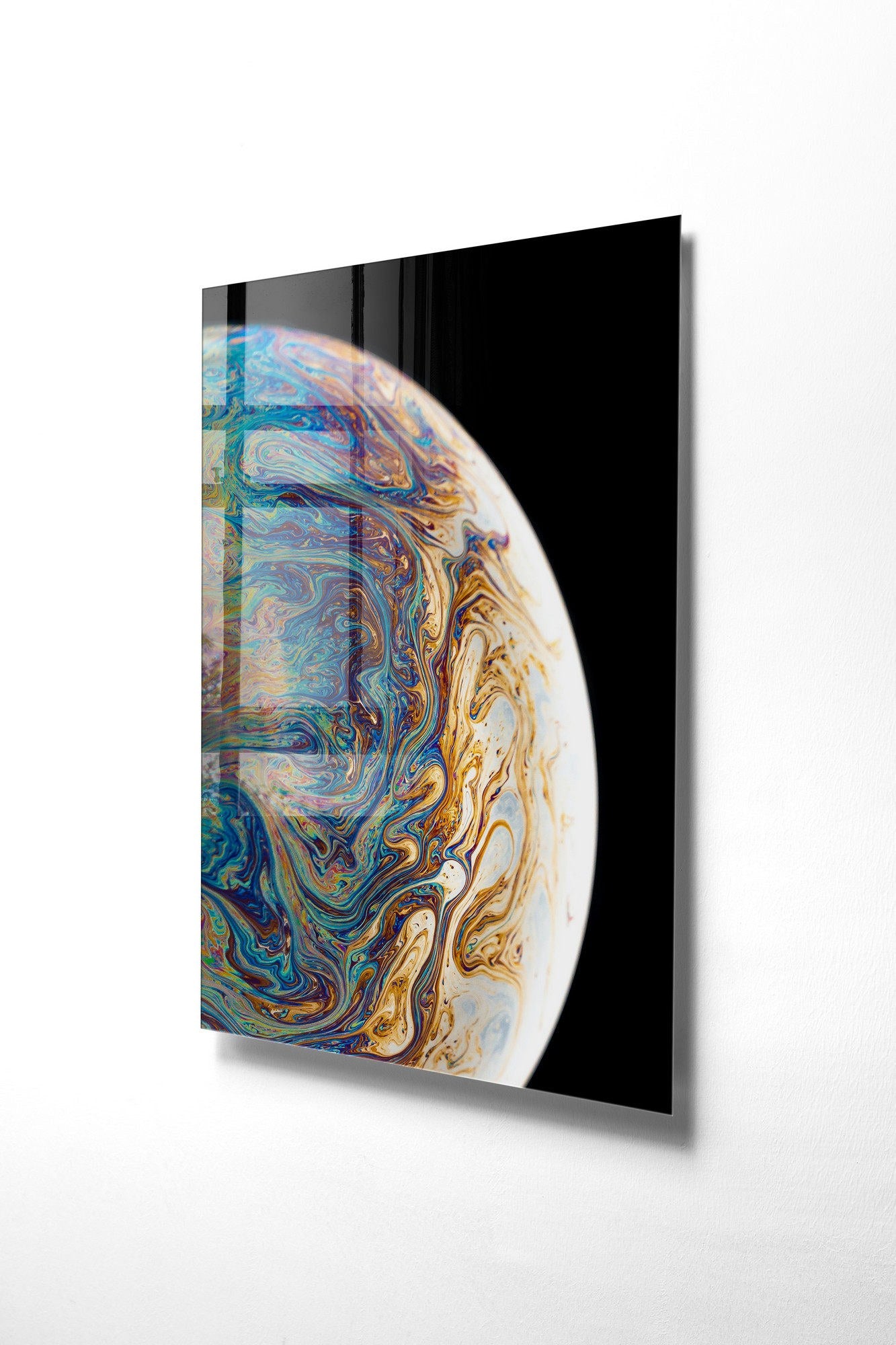 Quadro Decorativo em Vidro Temperado UV-528, 50 x 70 cm, Multicolor, 4 mm (Ref. 123BZM1774)