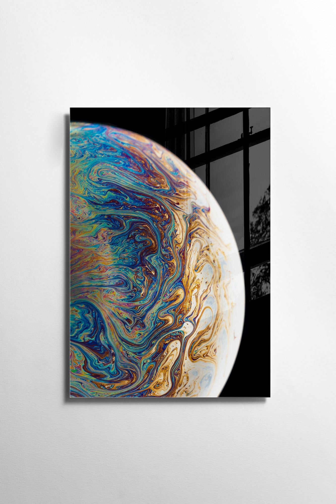 Quadro Decorativo em Vidro Temperado UV-698, Multicolor, 30 x 45 cm (4 mm)