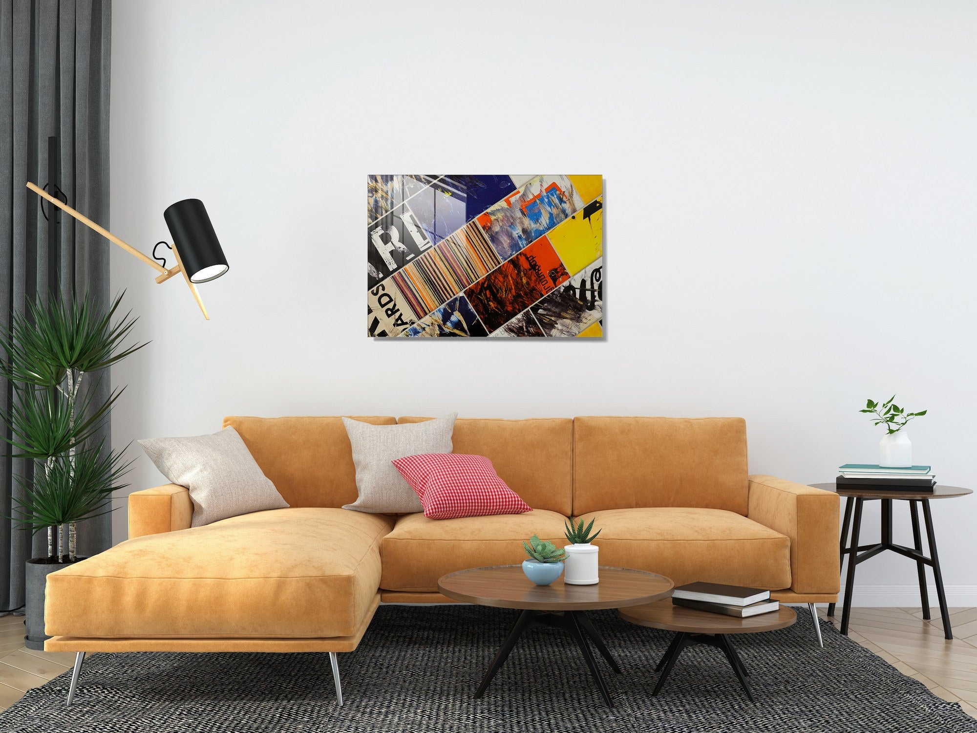 Quadro Decorativo em Vidro Temperado 4 mm 30x45 cm – Multicolor (UV-699)