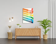 Quadro Decorativo em Vidro Temperado UV-552, Multicolor, 70 x 100 cm (4 mm)