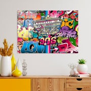 Quadro Decorativo em Vidro Temperado 100% (4 mm) 70 x 100 cm Multicolor – UV-714