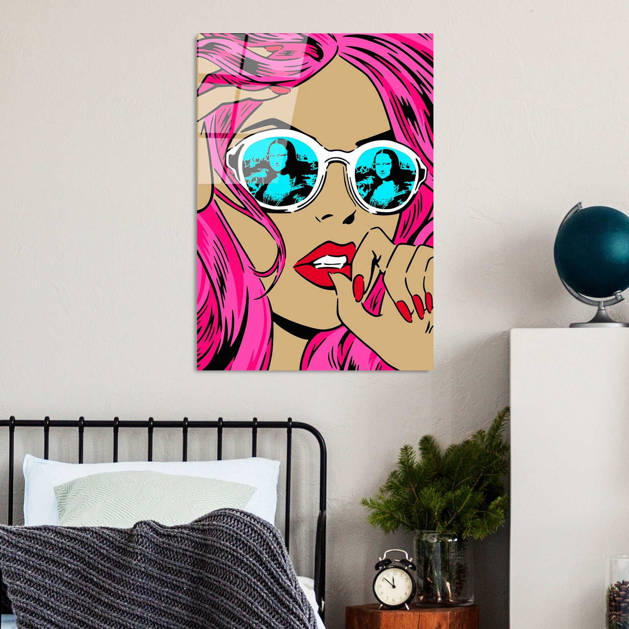 Quadro Decorativo em Vidro Temperado Multicolor 70 x 100 cm (UV-715) – 100% Vidro 4 mm