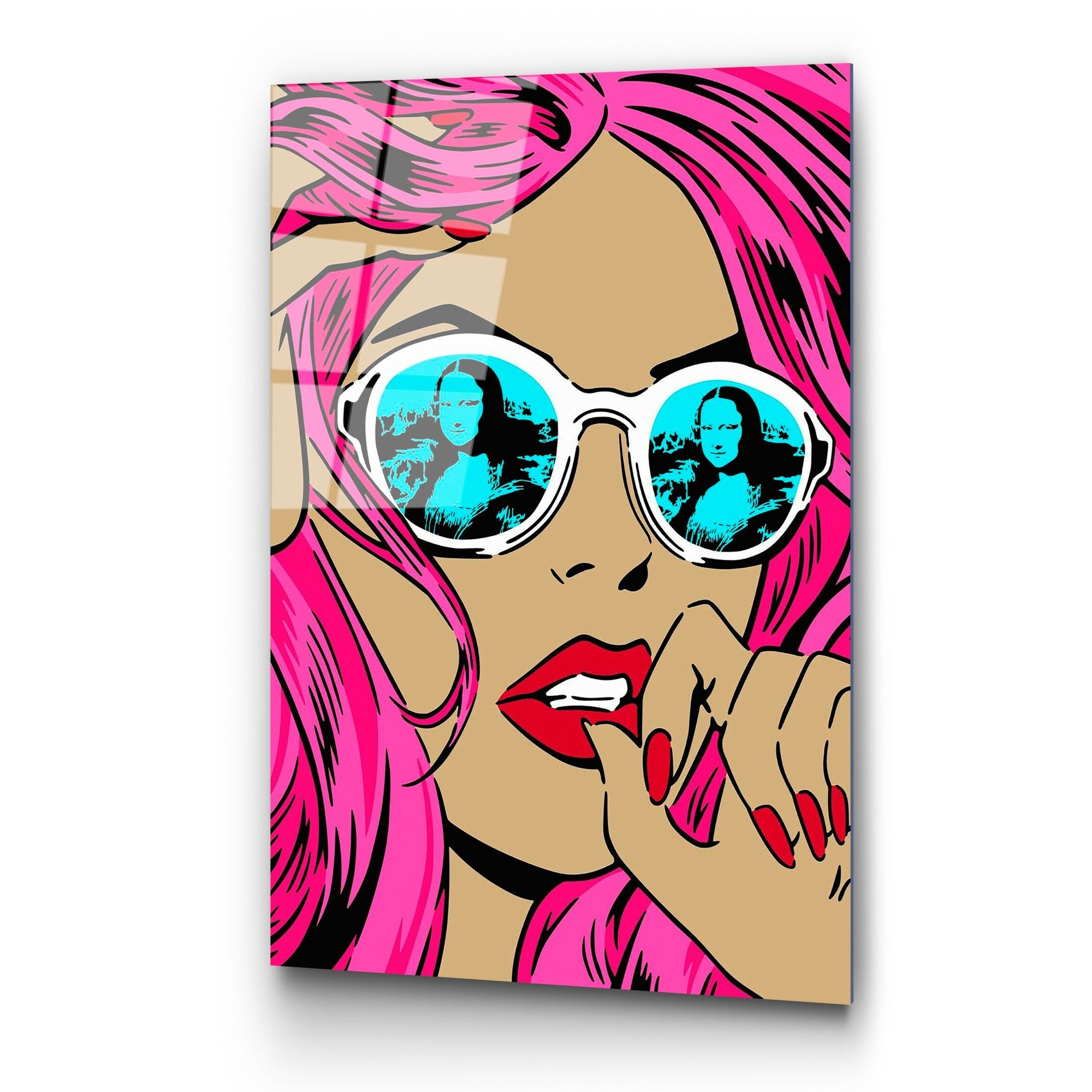 Quadro Decorativo em Vidro Temperado Multicolor 70 x 100 cm (UV-715) – 100% Vidro 4 mm