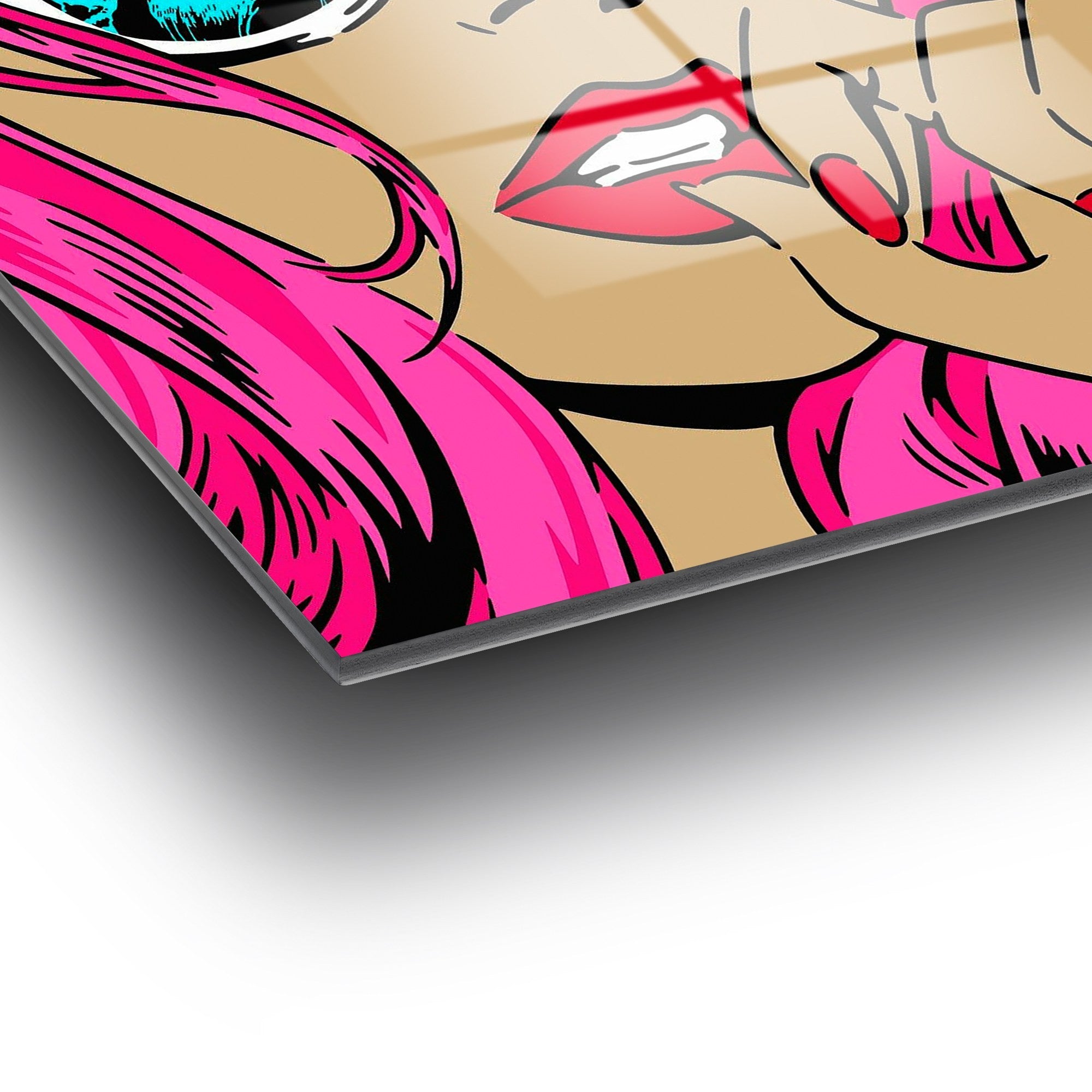 Quadro Decorativo em Vidro Temperado Multicolor 70 x 100 cm (UV-715) – 100% Vidro 4 mm