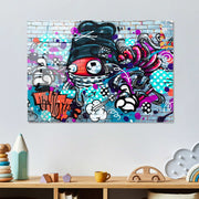 Quadro Decorativo em Vidro Temperado UV-716, Multicolor, 70 x 100 cm, 4 mm