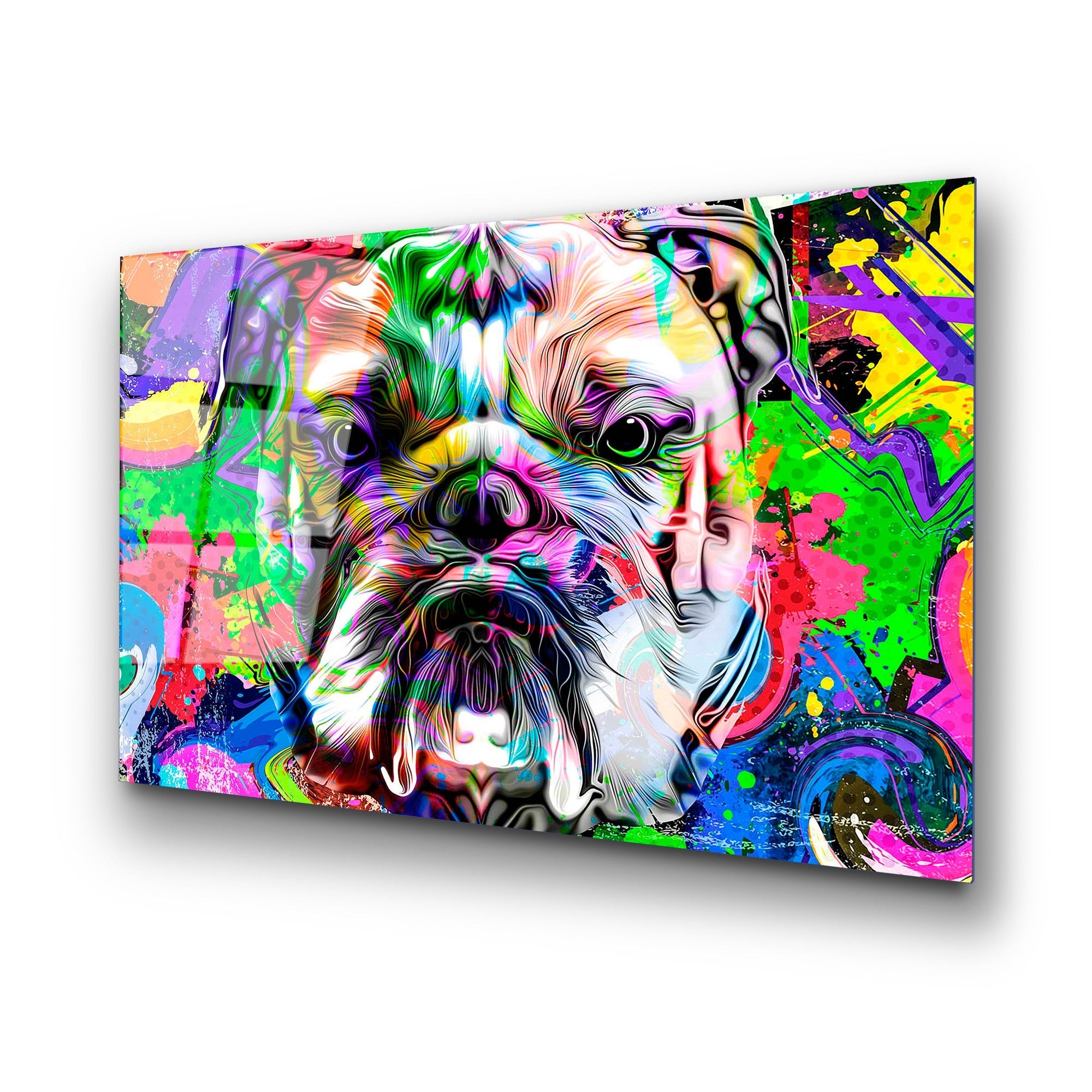 Quadro Decorativo em Vidro Temperado UV-717, 70 x 100 cm, Multicolor, 4 mm