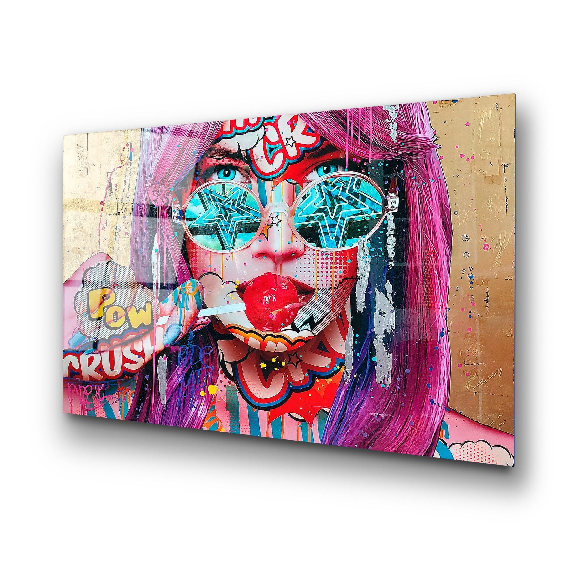 Quadro Decorativo em Vidro Temperado 4 mm 70x100 cm Multicolor – UV-719 (Ref. 123BZM2211)