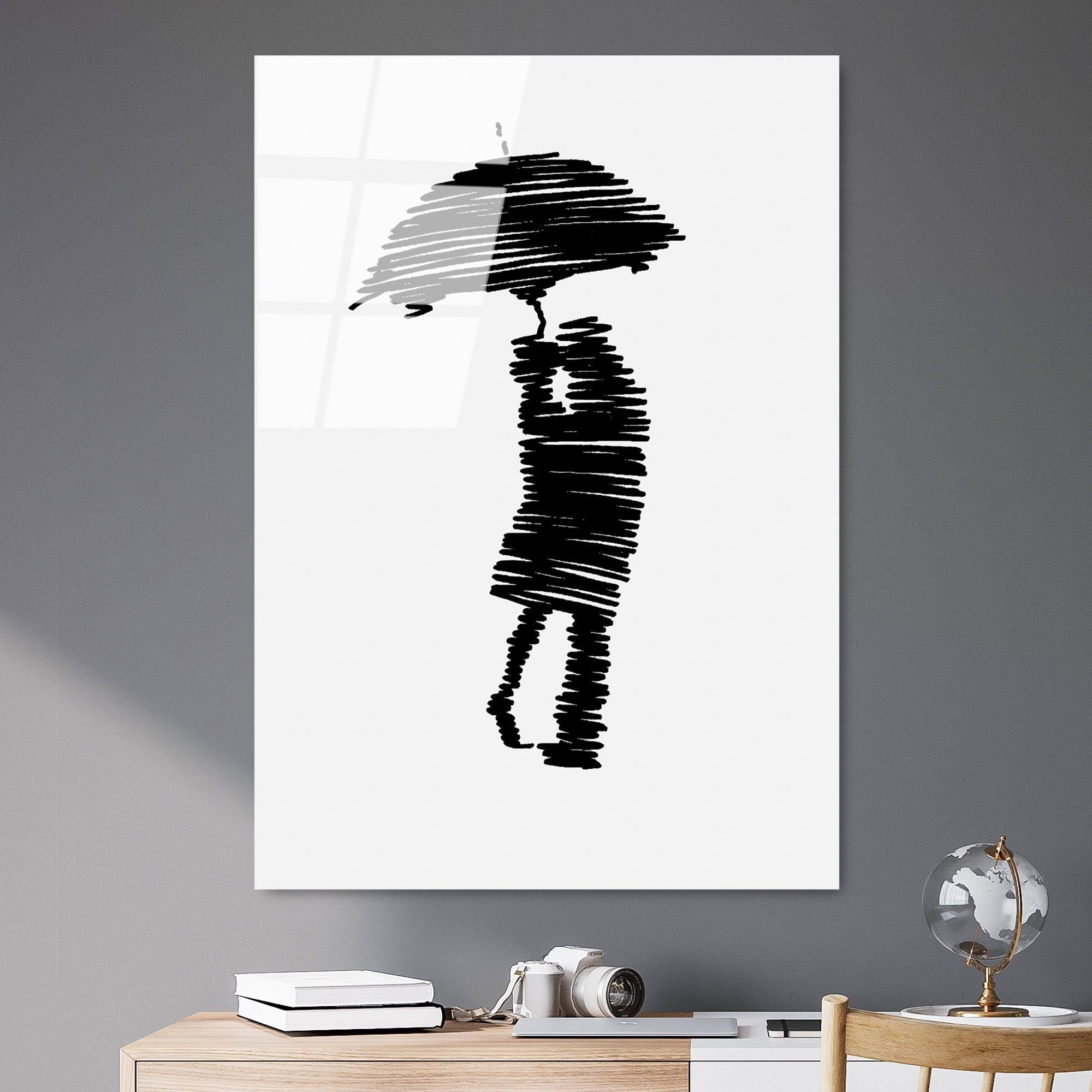 Quadro Decorativo em Vidro Temperado 100% (4 mm) UV-720, Multicolor, 70 x 100 cm