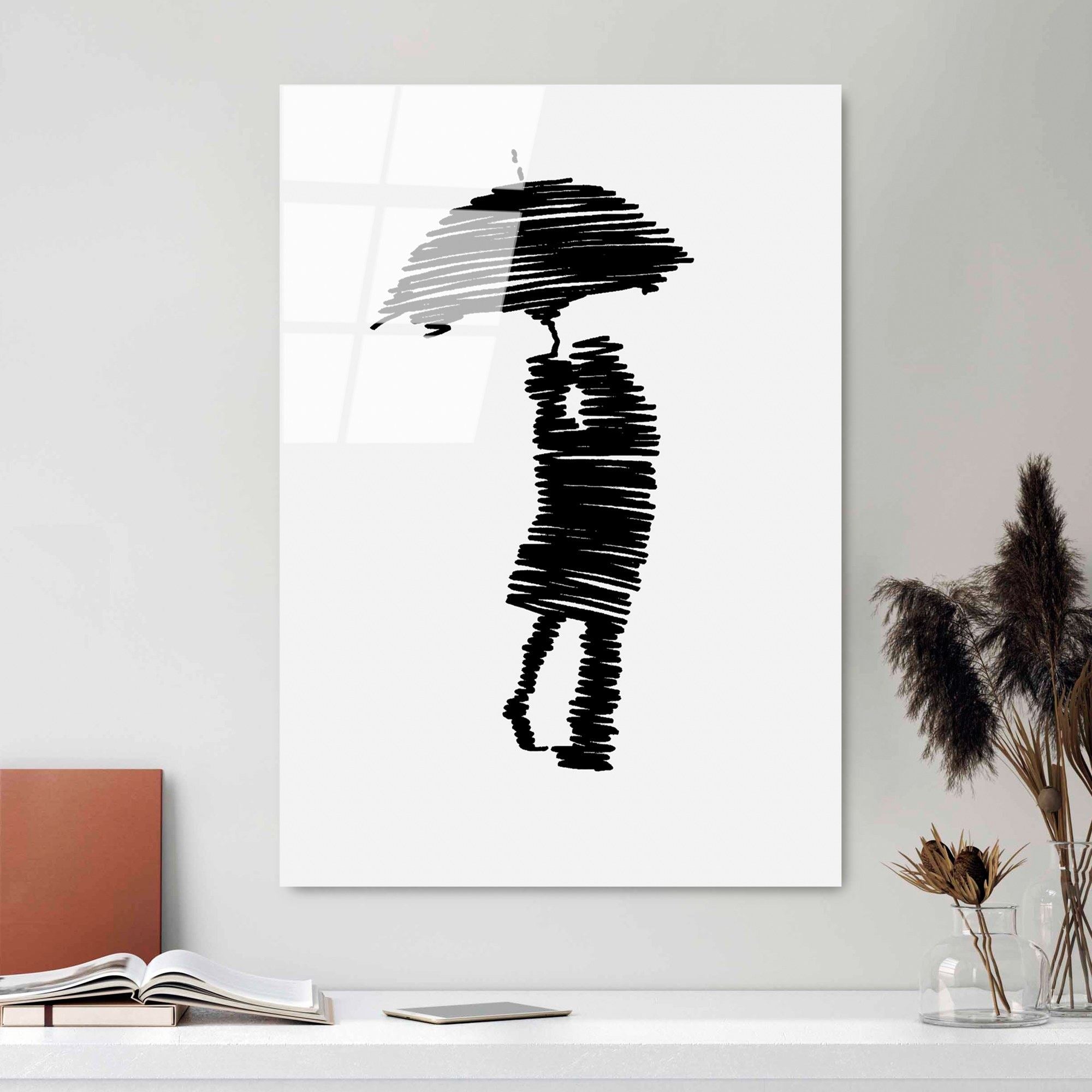 Quadro Decorativo em Vidro Temperado 100% (4 mm) UV-720, Multicolor, 70 x 100 cm