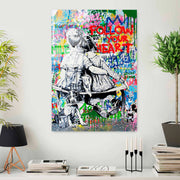 Quadro Decorativo em Vidro Temperado UV-721, 70 x 100 cm, Multicolor (4 mm)