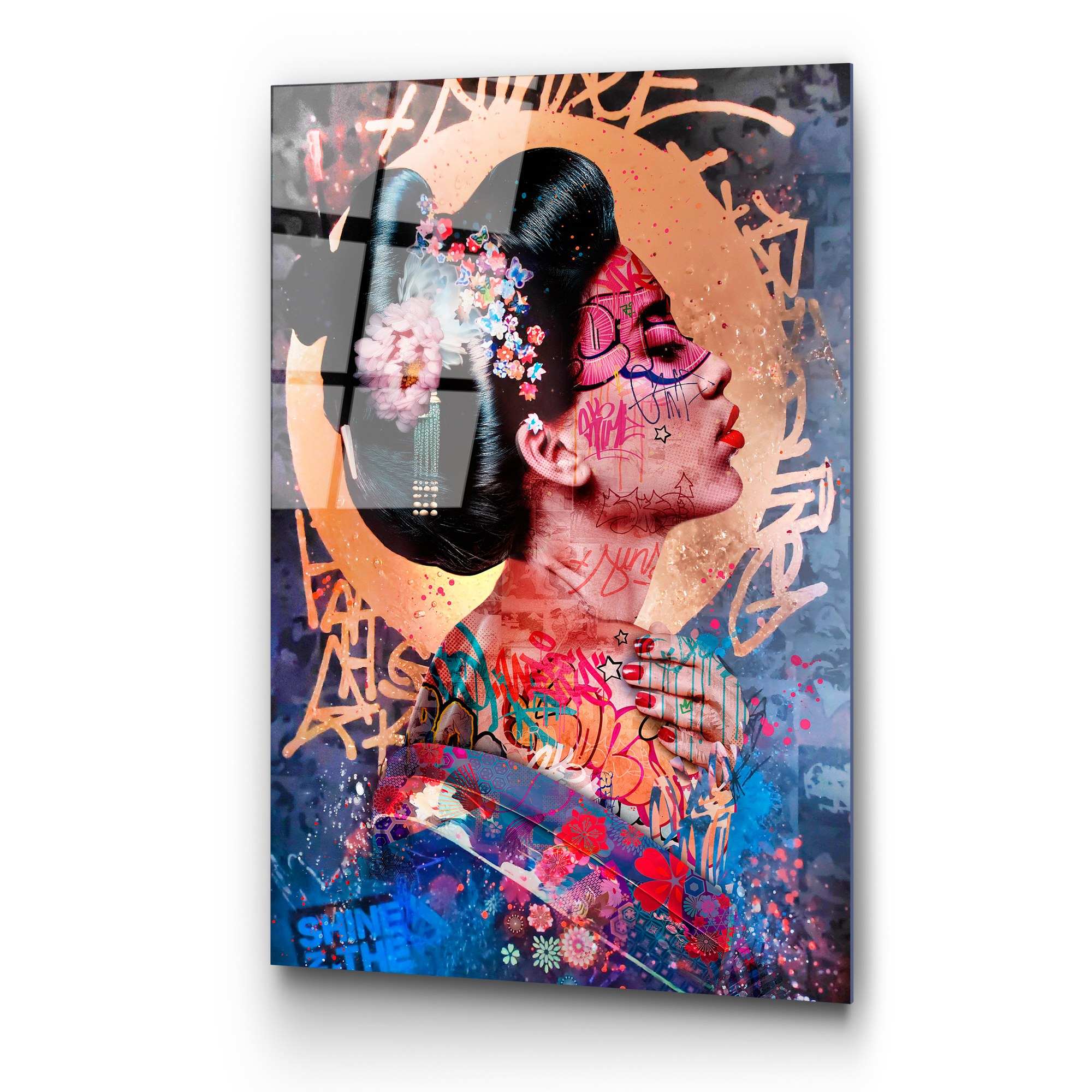 Quadro Decorativo 100% Vidro Temperado 70x100 cm Multicolor (4 mm) – UV-727