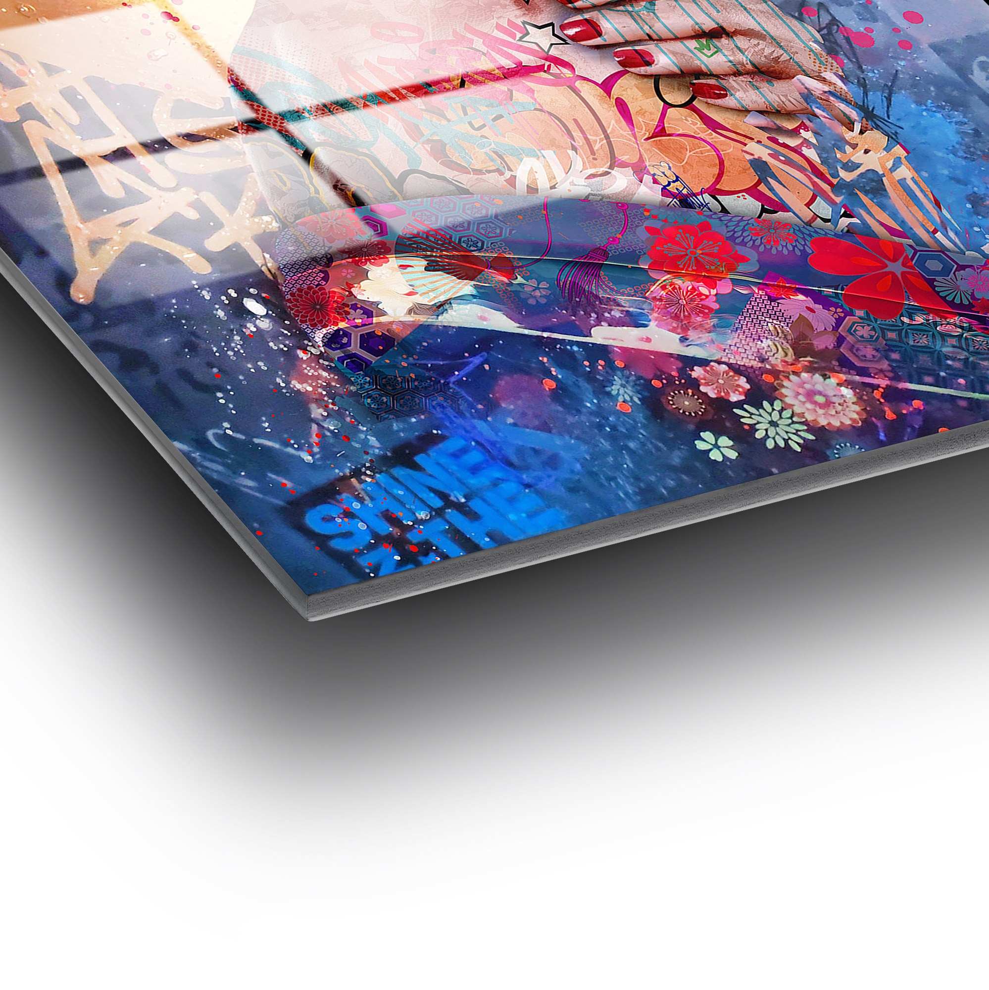 Quadro Decorativo 100% Vidro Temperado 70x100 cm Multicolor (4 mm) – UV-727