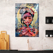 Quadro Decorativo em Vidro Temperado 70x100 cm (4 mm) Multicolor – UV-728 | 123BZM2220