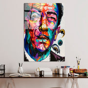 Quadro Decorativo em Vidro Temperado UV-731 (100% Vidro Temperado, 4 mm), Multicolor, 70 x 100 cm