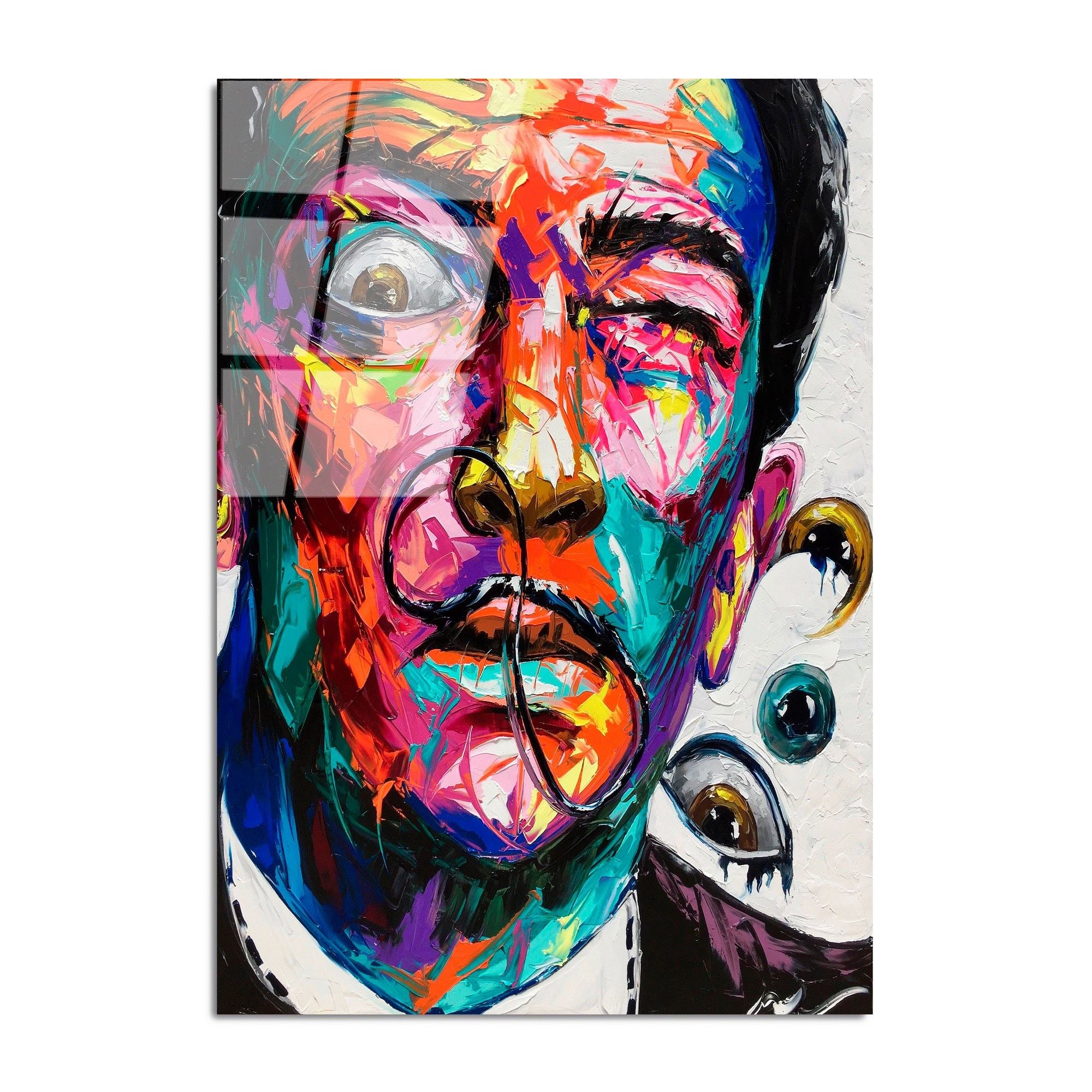 Quadro Decorativo em Vidro Temperado UV-731 (100% Vidro Temperado, 4 mm), Multicolor, 70 x 100 cm