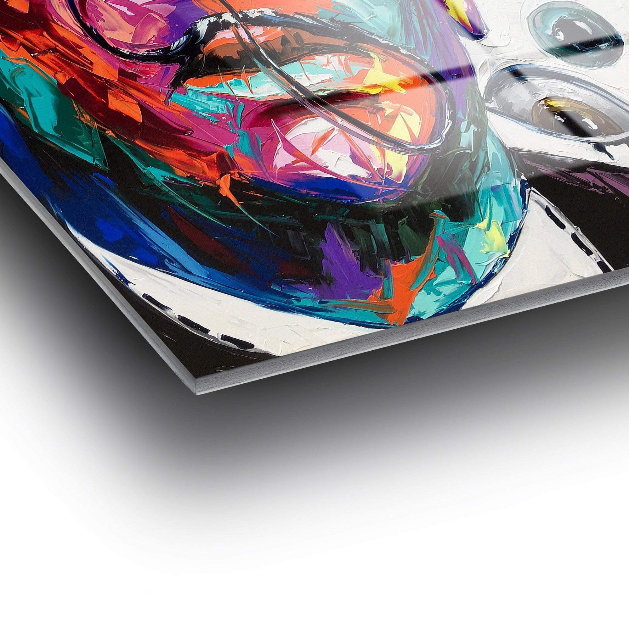 Quadro Decorativo em Vidro Temperado UV-731 (100% Vidro Temperado, 4 mm), Multicolor, 70 x 100 cm