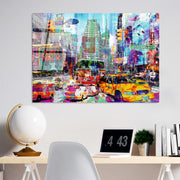 Quadro Decorativo em Vidro Temperado UV-734, 70 x 100 cm, Multicolor (4 mm)