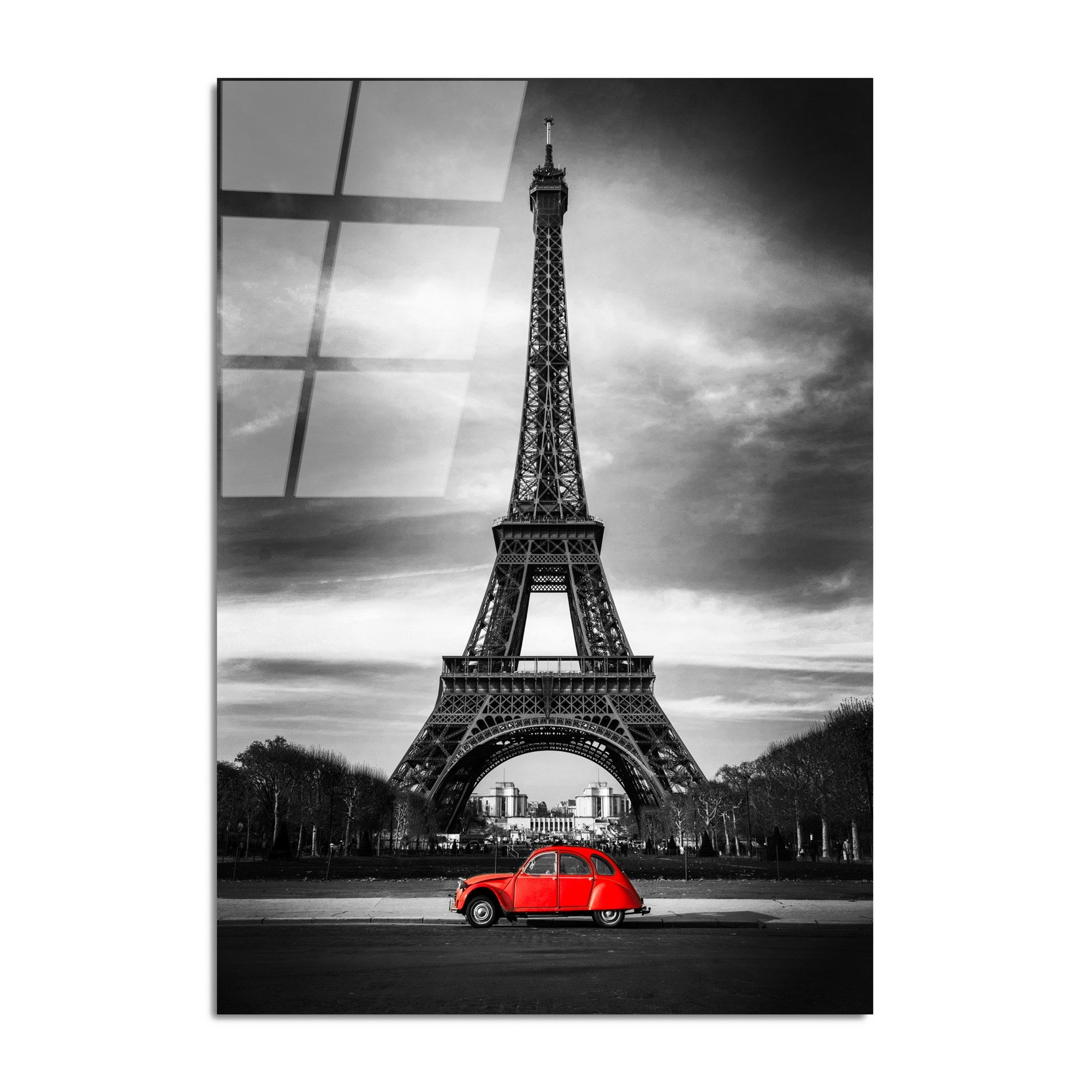 Quadro Decorativo em Vidro Temperado UV-735, 70 x 100 cm, Multicolor, 4 mm